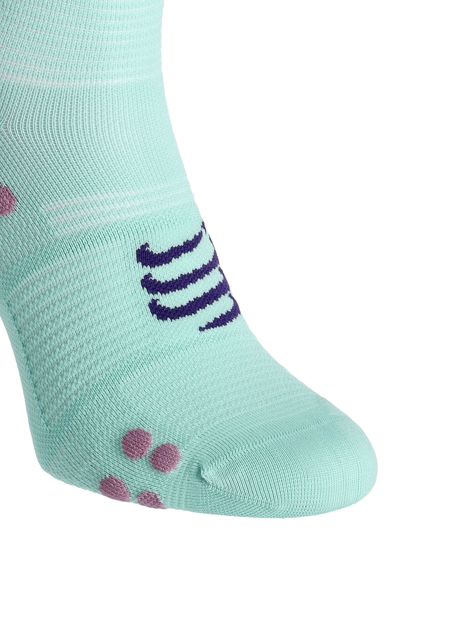 Čarape za trčanje Compressport Pro Racing Socks v4.0 Run High - shell blue/purple