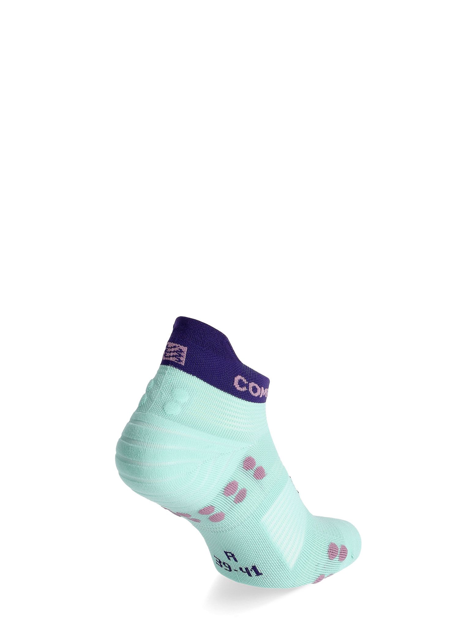 Čarape za trčanje Compressport Pro Racing Socks v4.0 Run Low - shell blue/purple