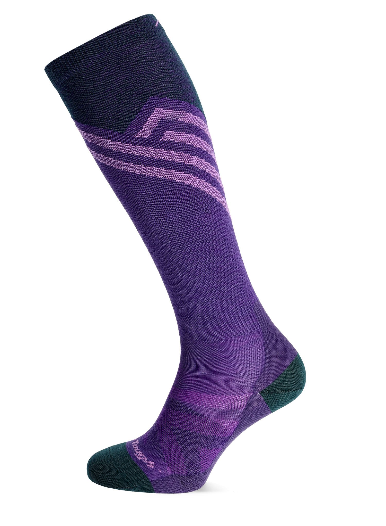 Ženske čarape Darn Tough Peaks RFL OTC Ultra-Lightweight - iris
