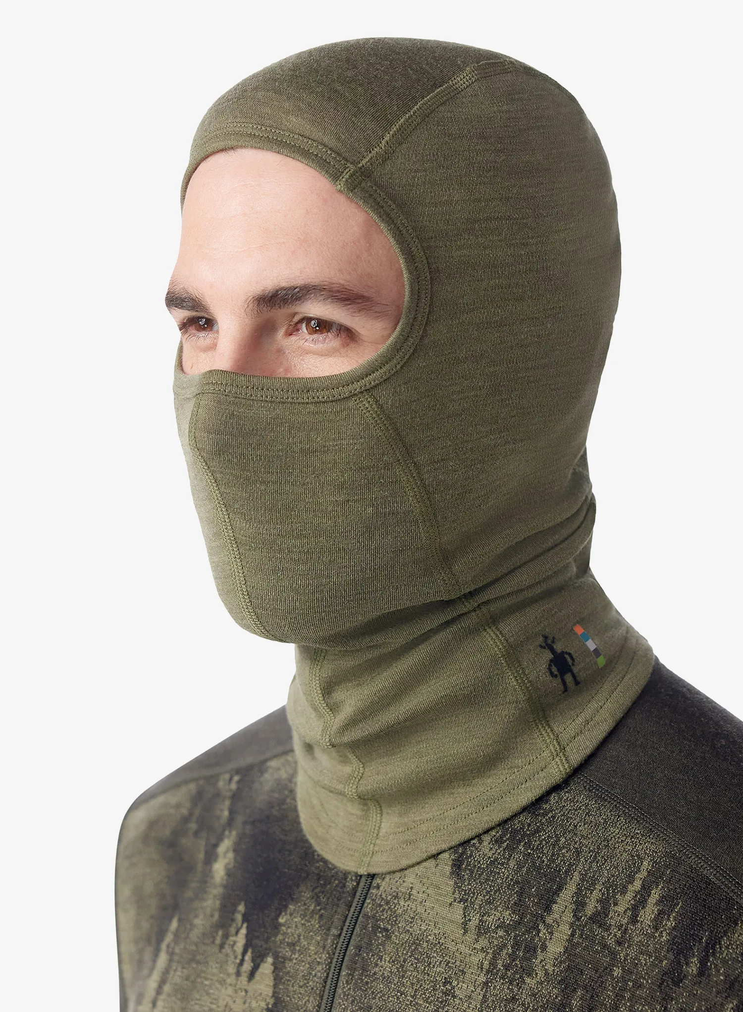 Balaklava SmartWool Merino 250 Balaclava - winter moss heather