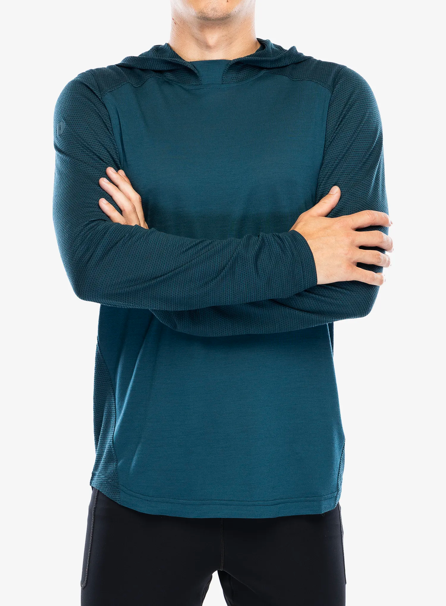 Majica s kapuljačom Smartwool  Active Mesh Hoodie - twilight blue