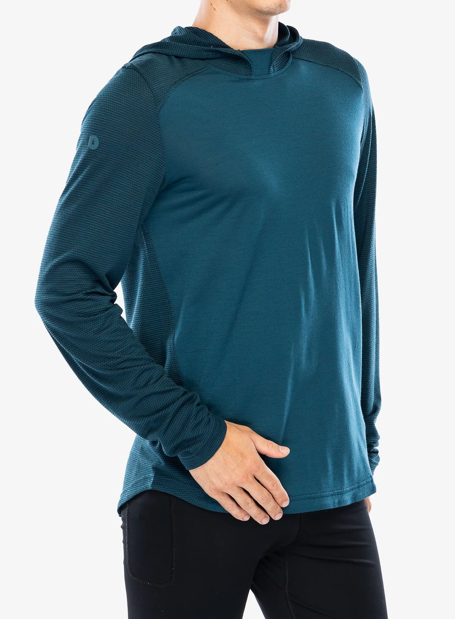 Majica s kapuljačom Smartwool  Active Mesh Hoodie - twilight blue