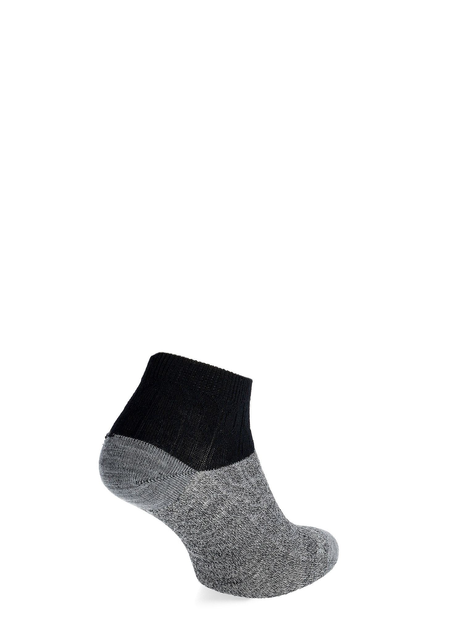 Ženske merino čarape Smartwool Cable Ankle Boot Socks - black