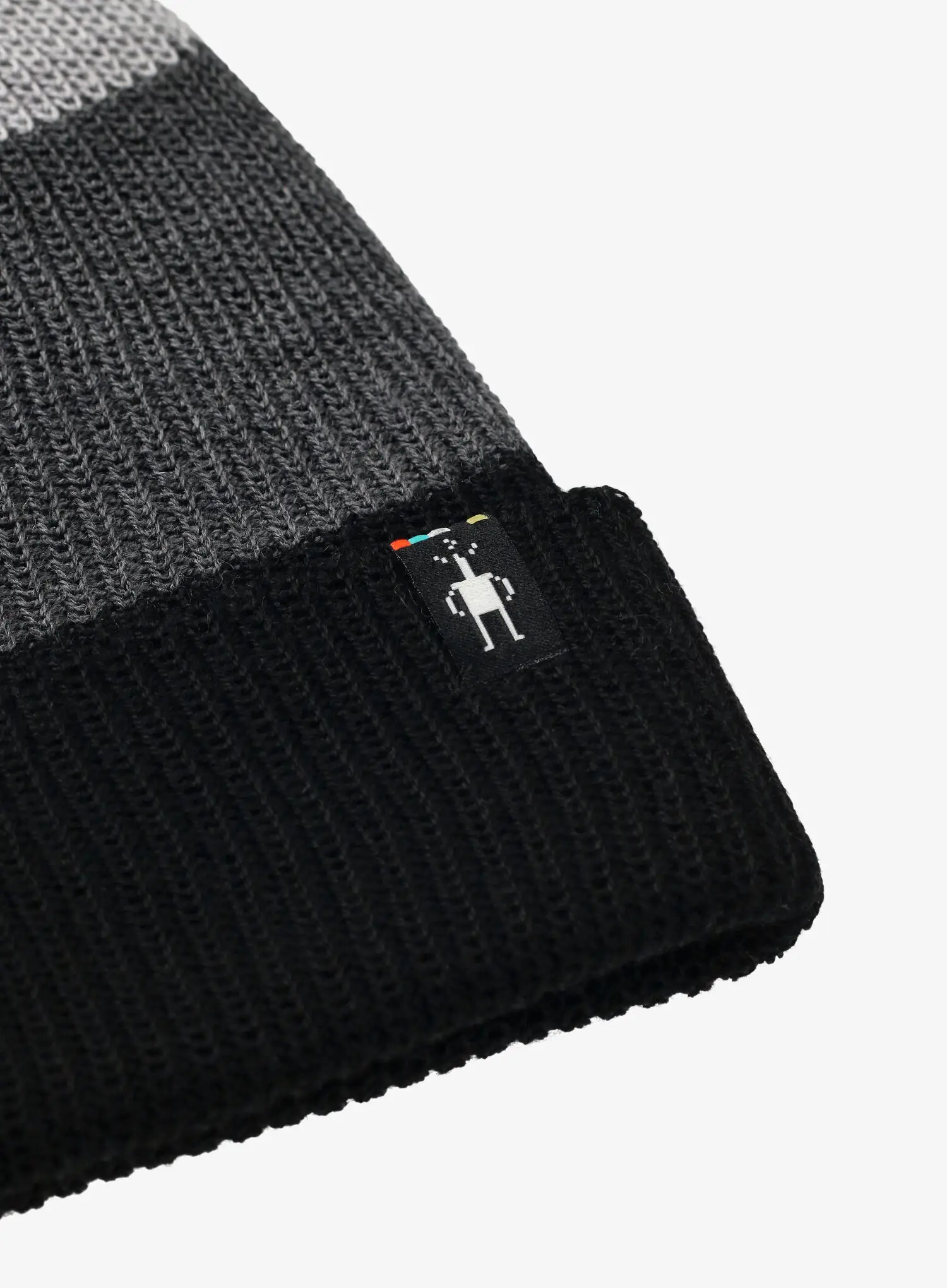 Zimska kapa Smartwool Cantar Colorblock Beanie - black