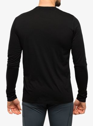 Termoaktivna dukserica Smartwool Classic Merino Base Layer LS Boxed - black