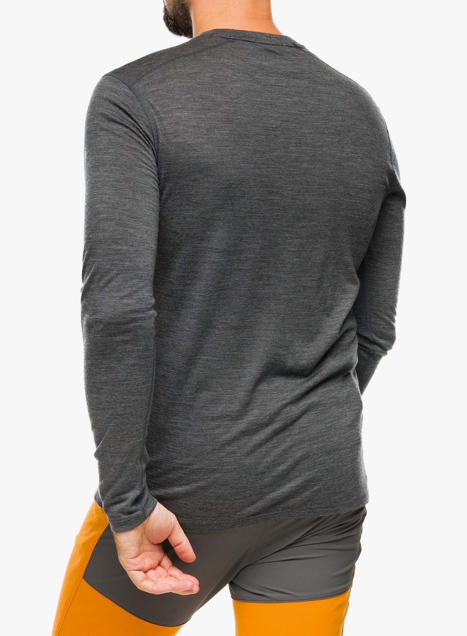 Termoaktivna dukserica Smartwool Classic Merino Base Layer LS Boxed - iron heather