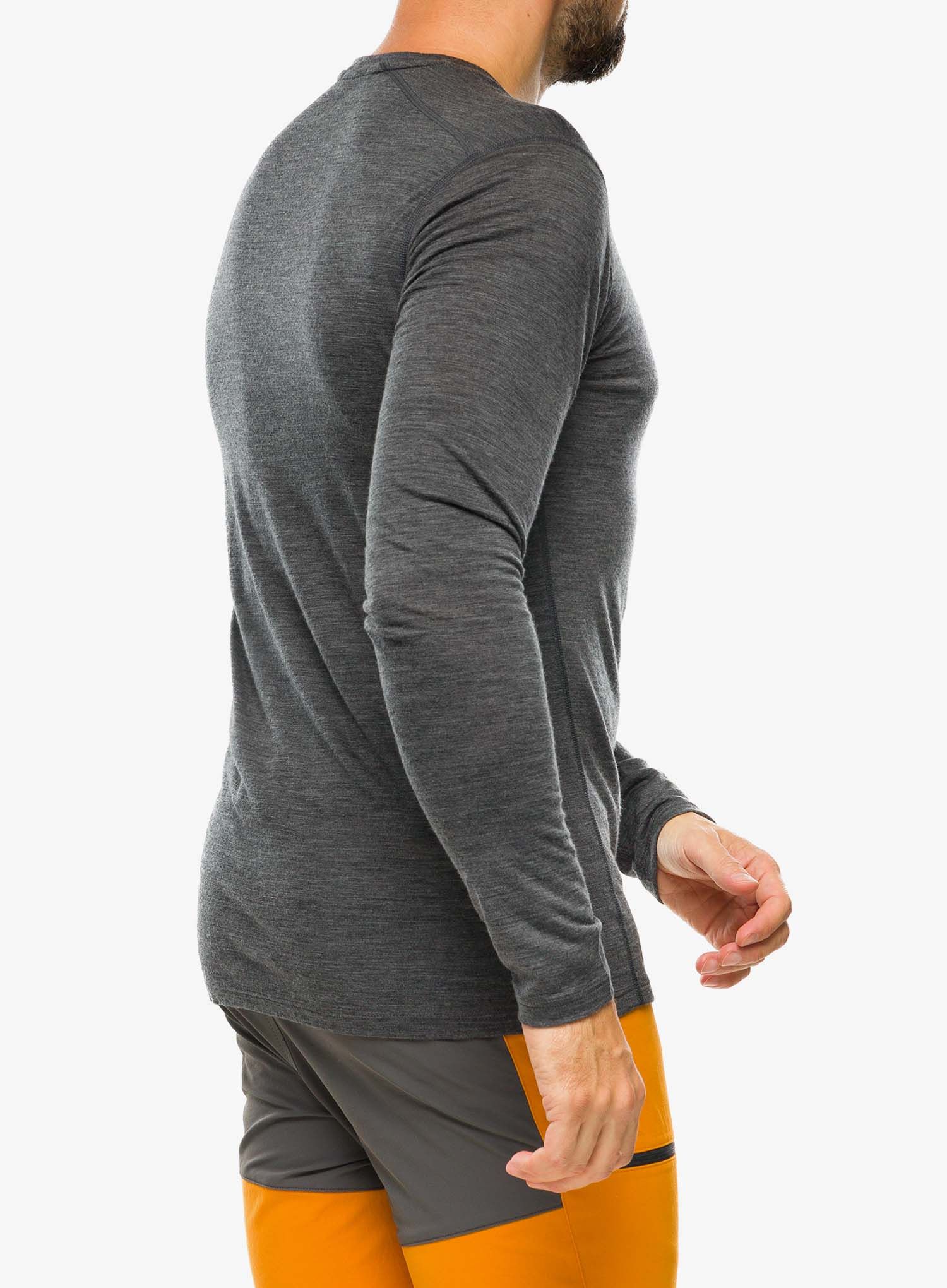 Termoaktivna dukserica Smartwool Classic Merino Base Layer LS Boxed - iron heather