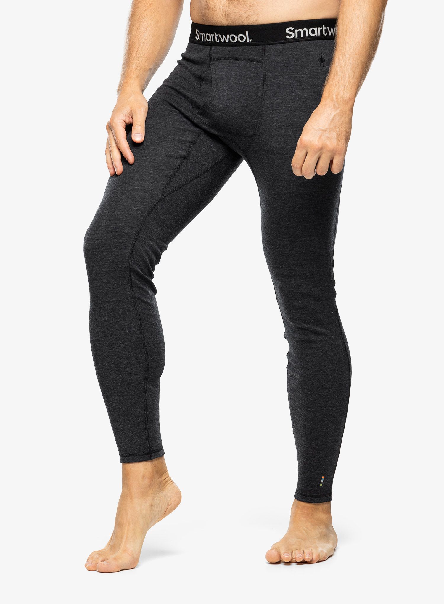 Termo tajice Smartwool Classic Thermal Merino Base Layer Bottom - charcoal heather