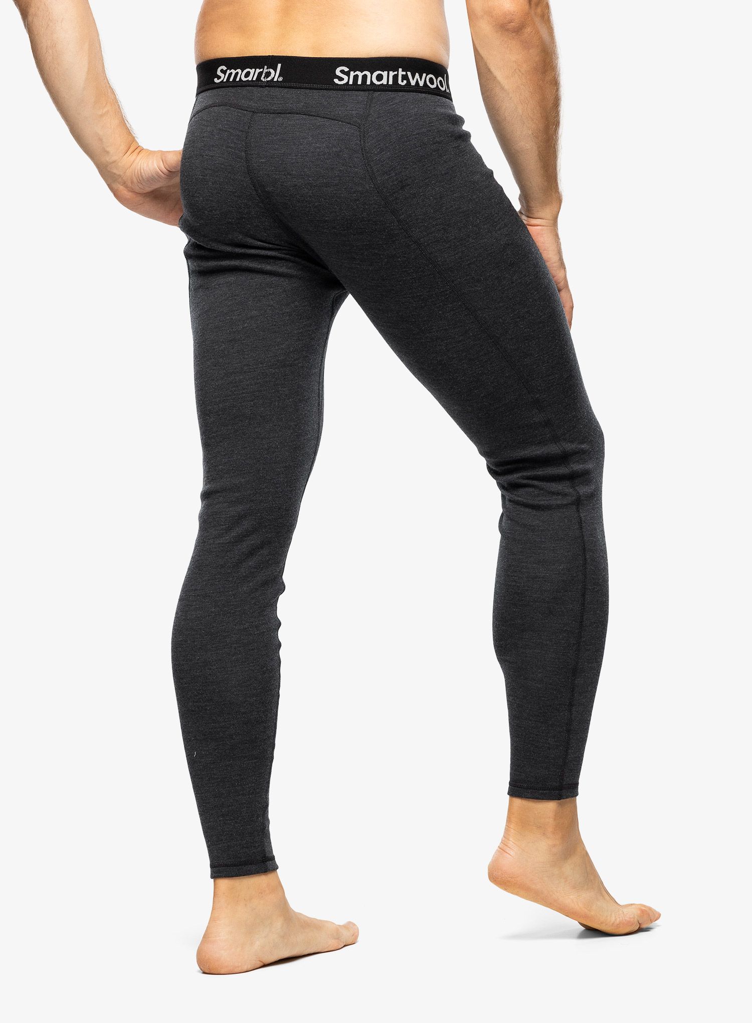 Termo tajice Smartwool Classic Thermal Merino Base Layer Bottom - charcoal heather