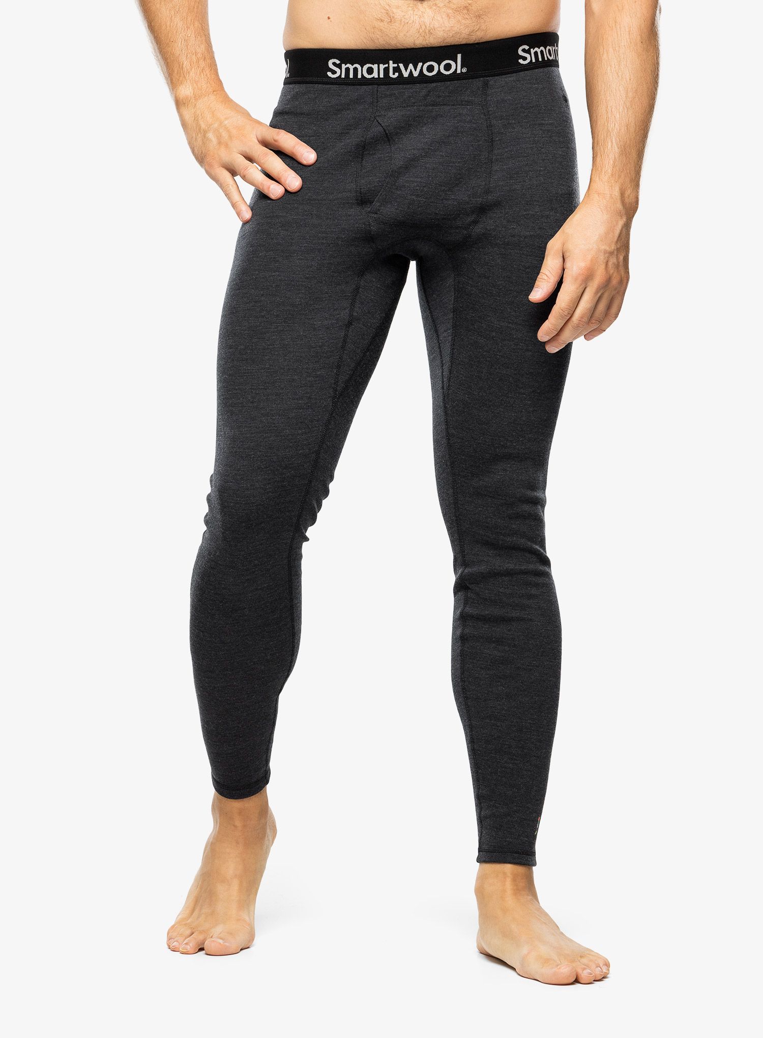 Termo tajice Smartwool Classic Thermal Merino Base Layer Bottom - charcoal heather