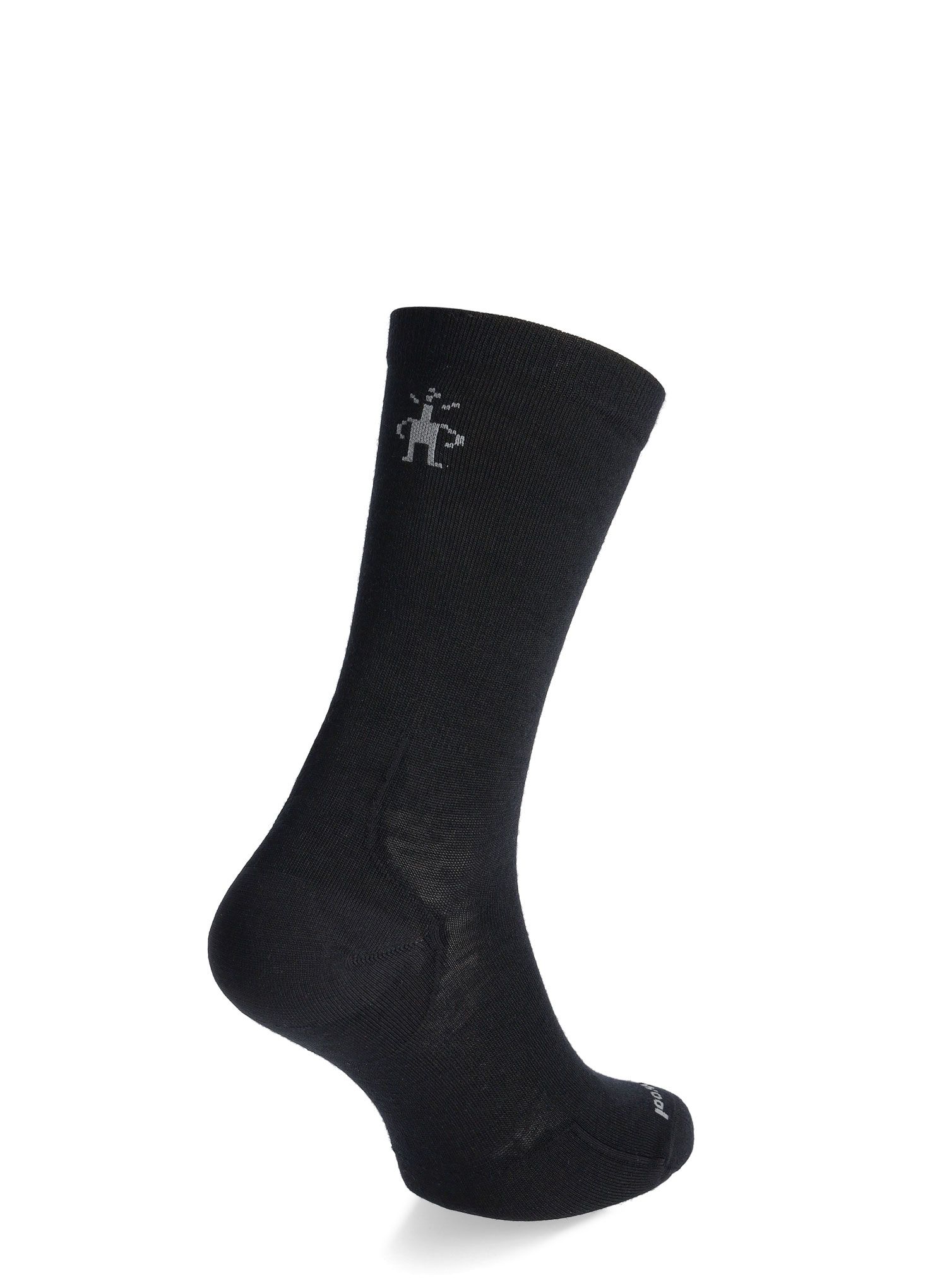 Merino čarape Smartwool Everyday Anchor Line Crew Socks - black
