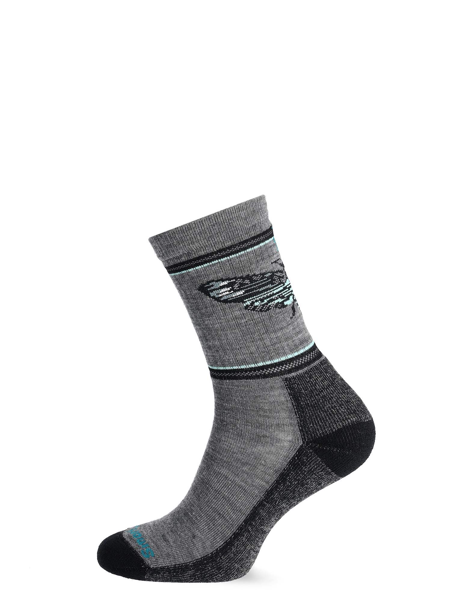 Merino čarape Smartwool Everyday Forest Loot 2 Crew Socks - medium gray