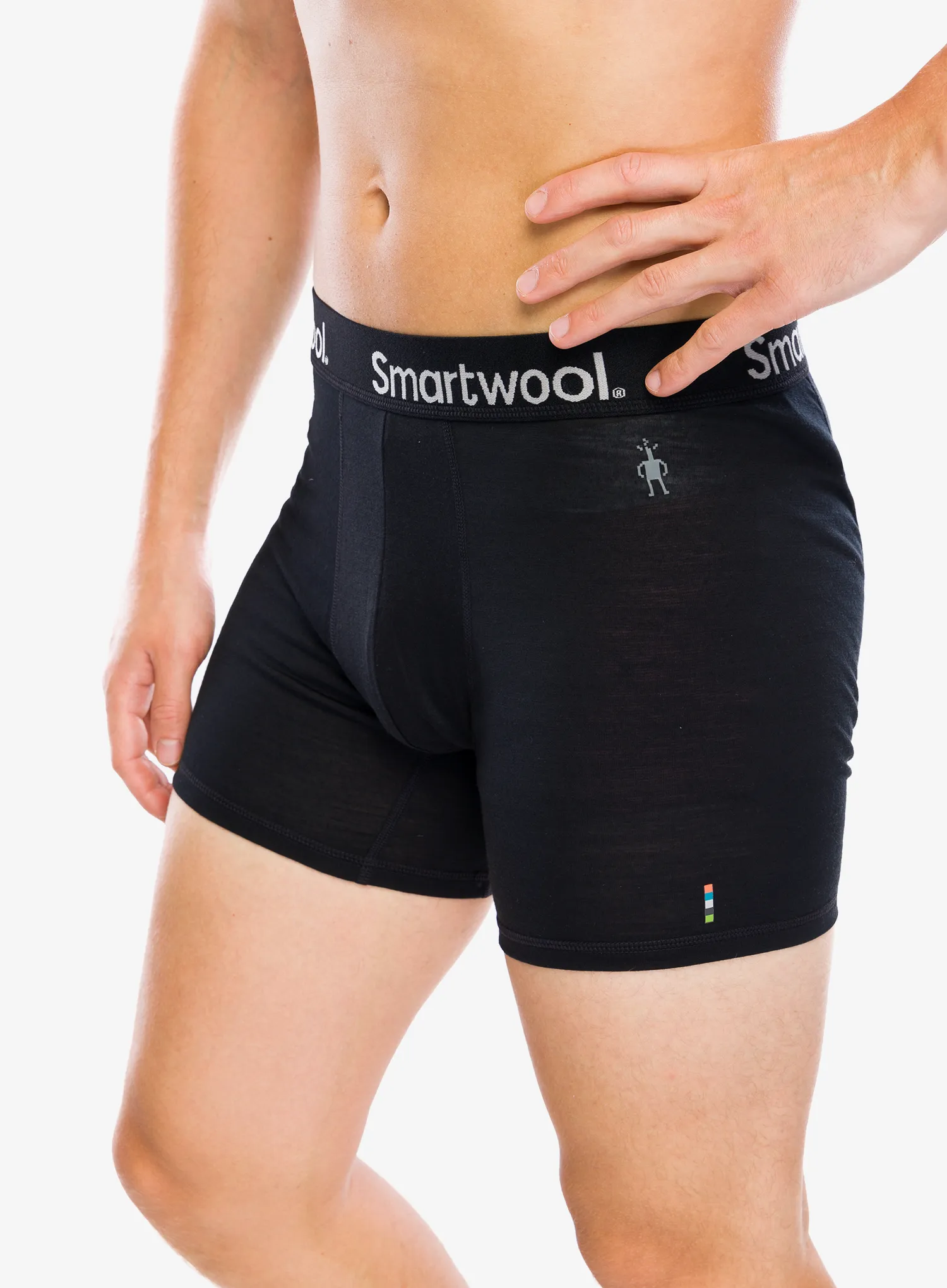 Termoaktivne bokserice Smartwool Everyday Merino Boxer Brief Boxed - black
