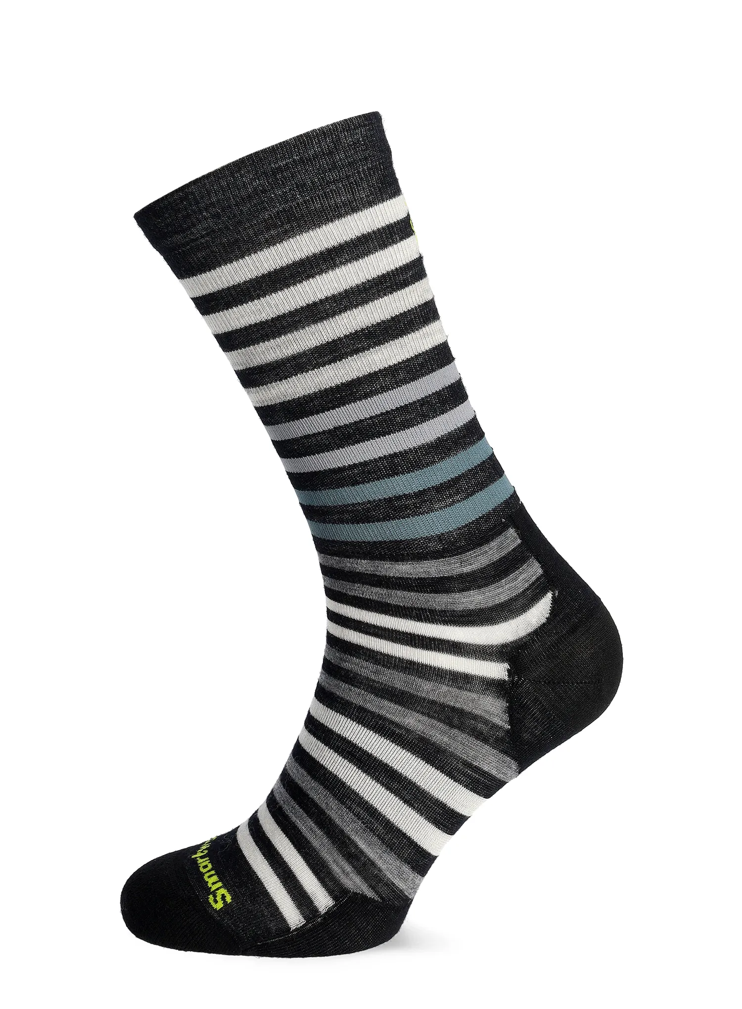 Čarape Smartwool Everyday Spruce Street Crew Socks - black/white