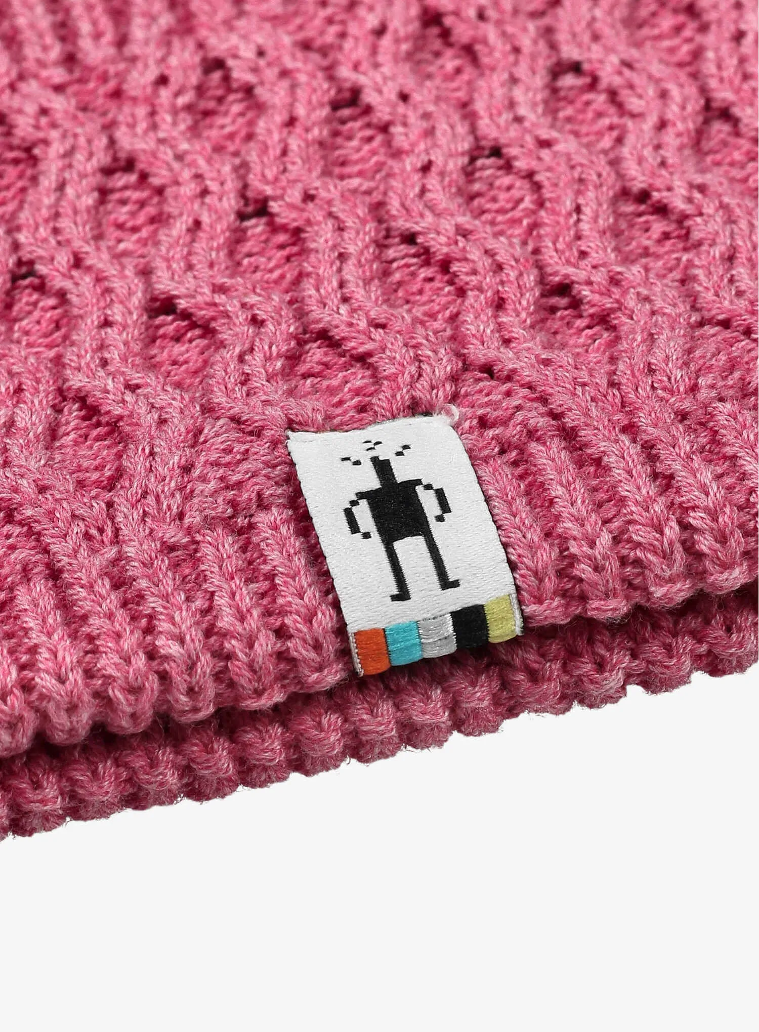 Traka za glavu Smartwool Fleece Lined Headband - garden pink heather
