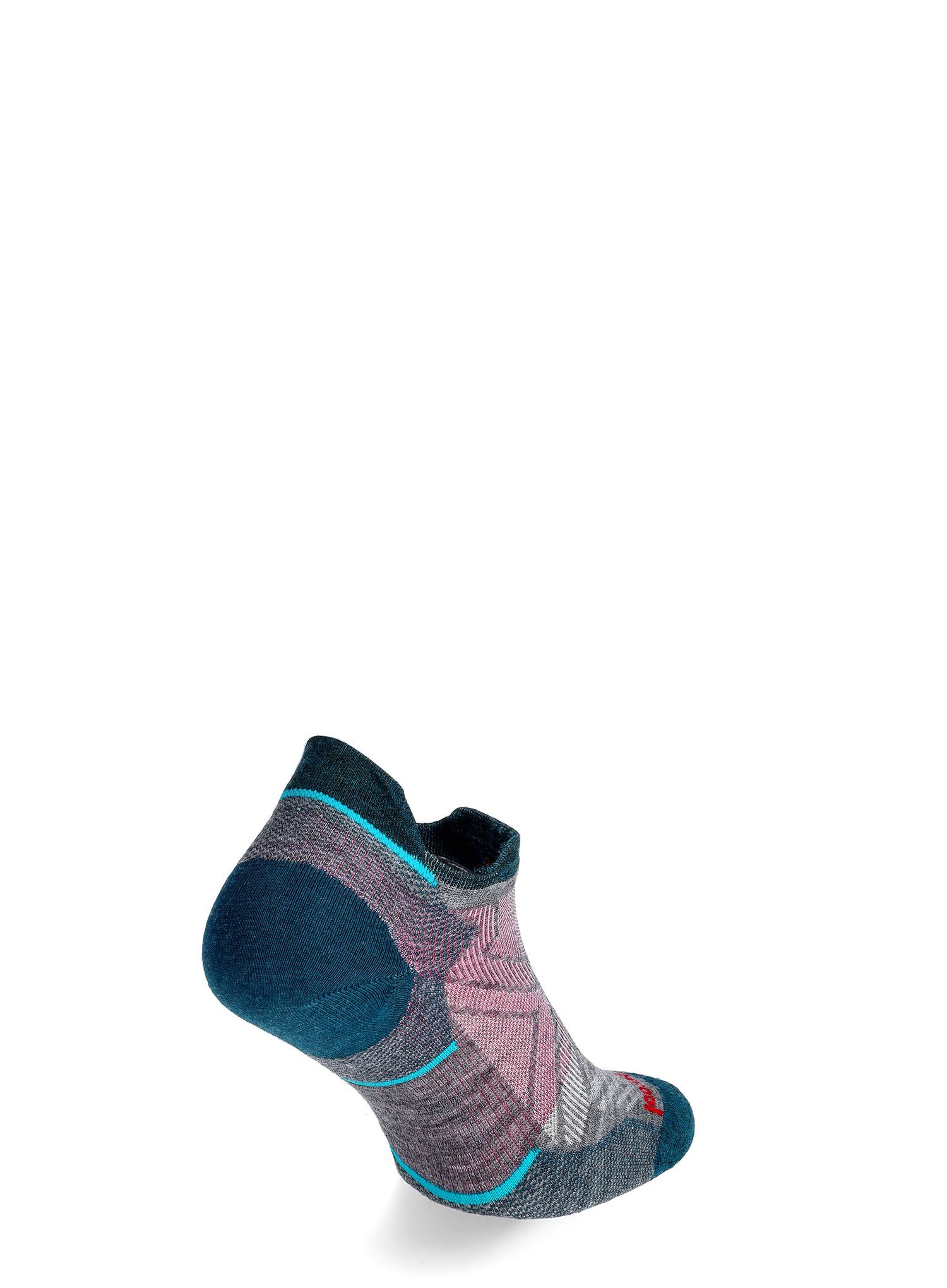 Ženske merino čarape Smartwool Run Zero Cushion Low Ankle Socks - medium gray