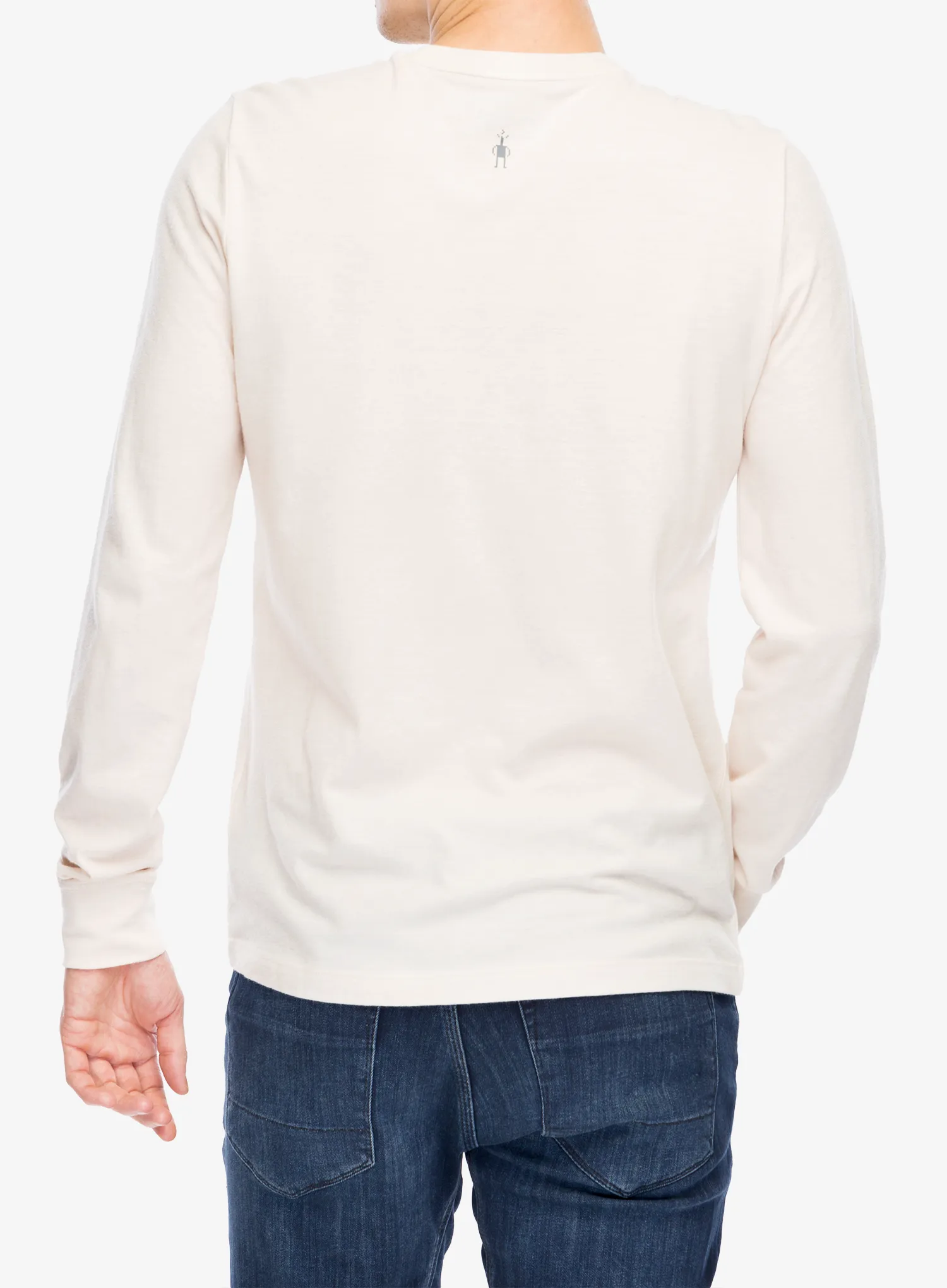 Dukserica Smartwool Gondola Ride Graphic Long Sleeve Tee - almond