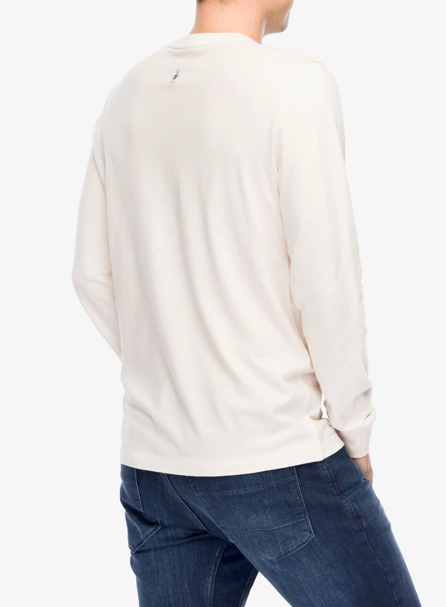 Dukserica Smartwool Gondola Ride Graphic Long Sleeve Tee - almond