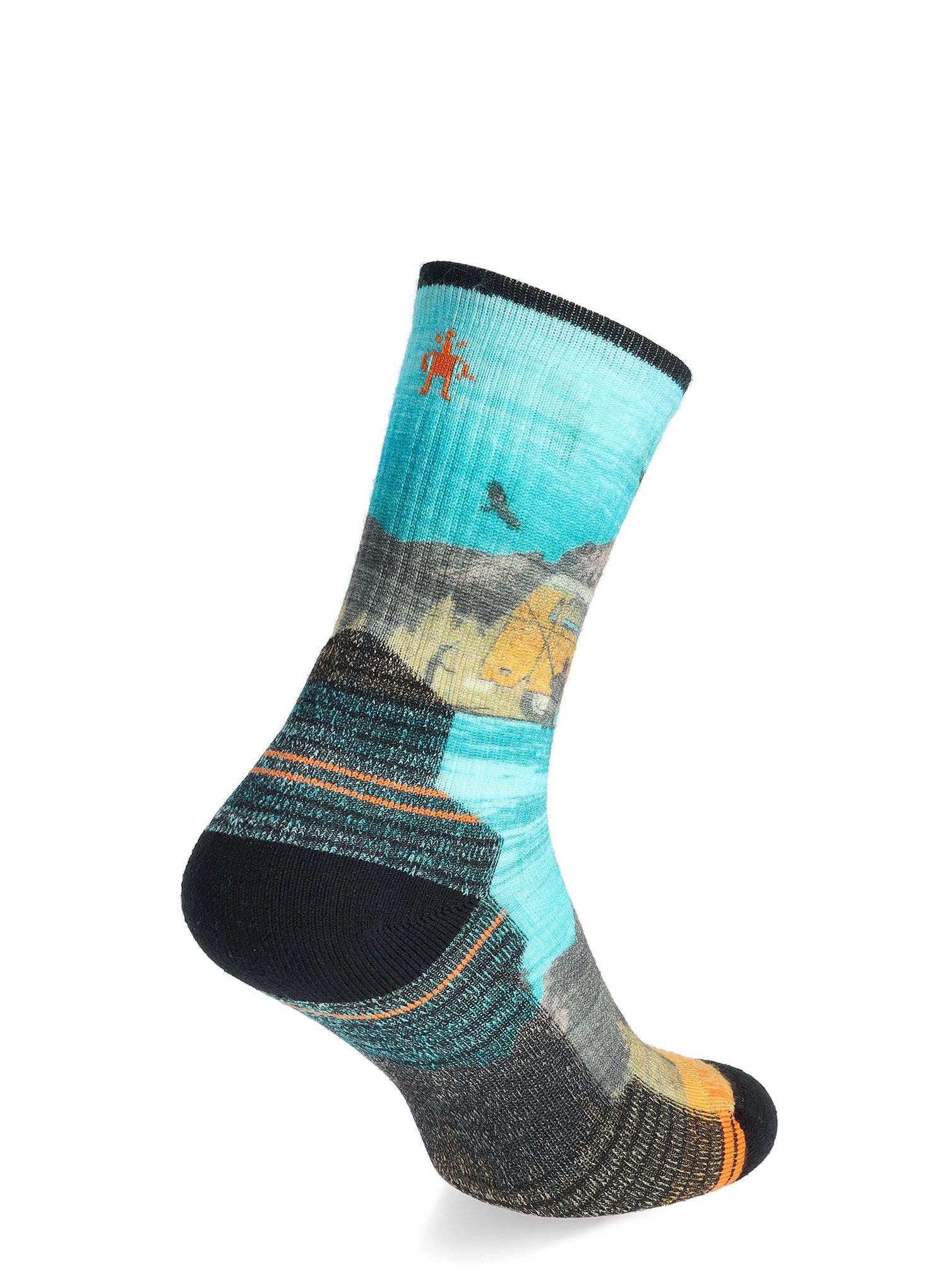 Planinarske čarape Smartwool Hike Light Cushion Great Excursion Print Crew Socks - multi color