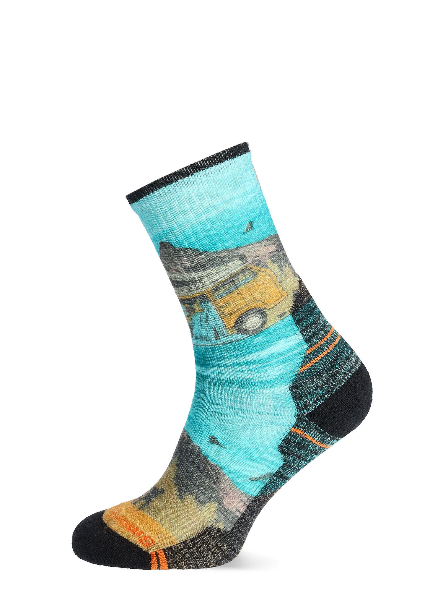 Planinarske čarape Smartwool Hike Light Cushion Great Excursion Print Crew Socks - multi color