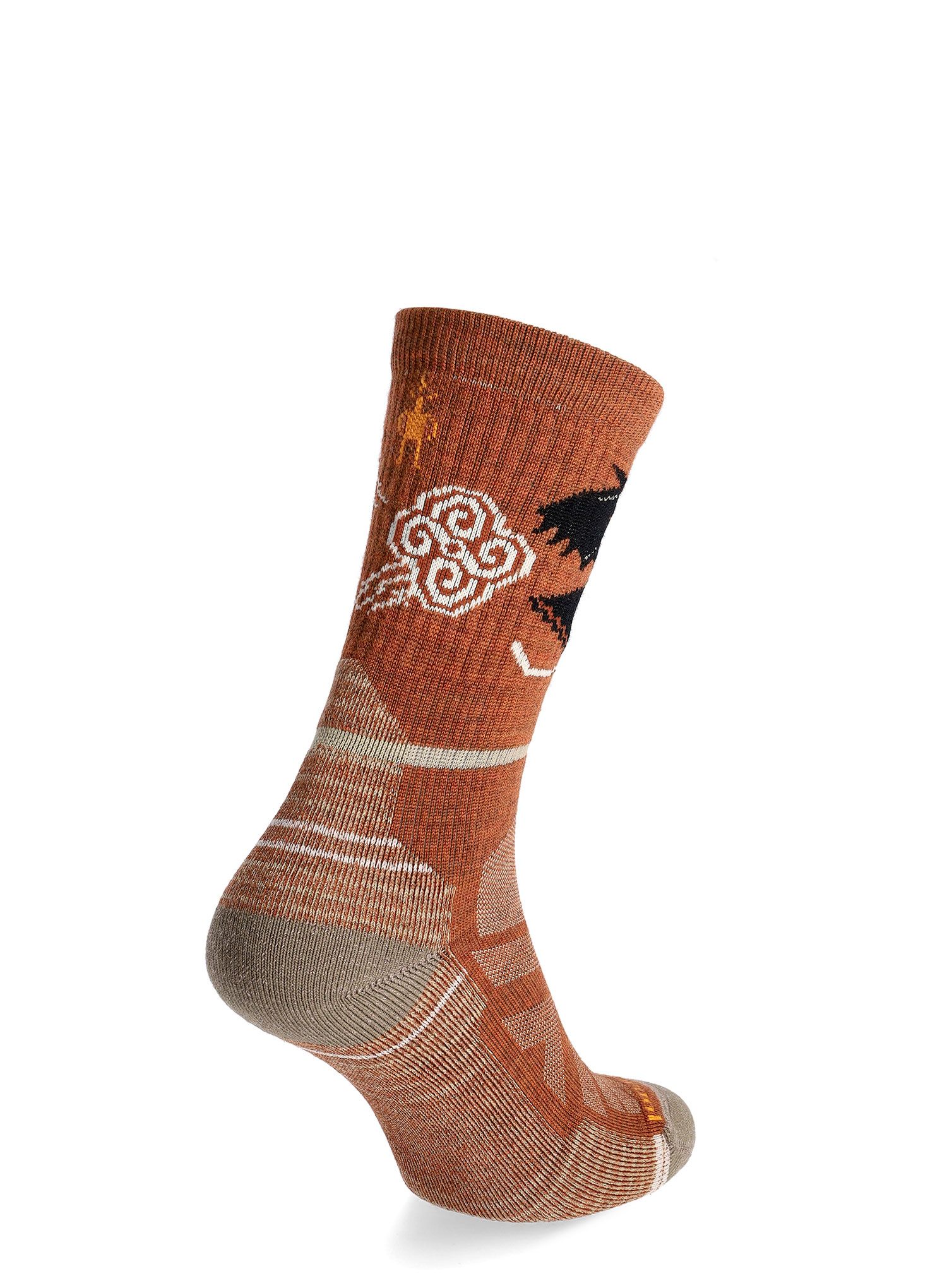 Ženske merino čarape Smartwool Hike Light Cushion New AOTO 2 Crew Socks - picante