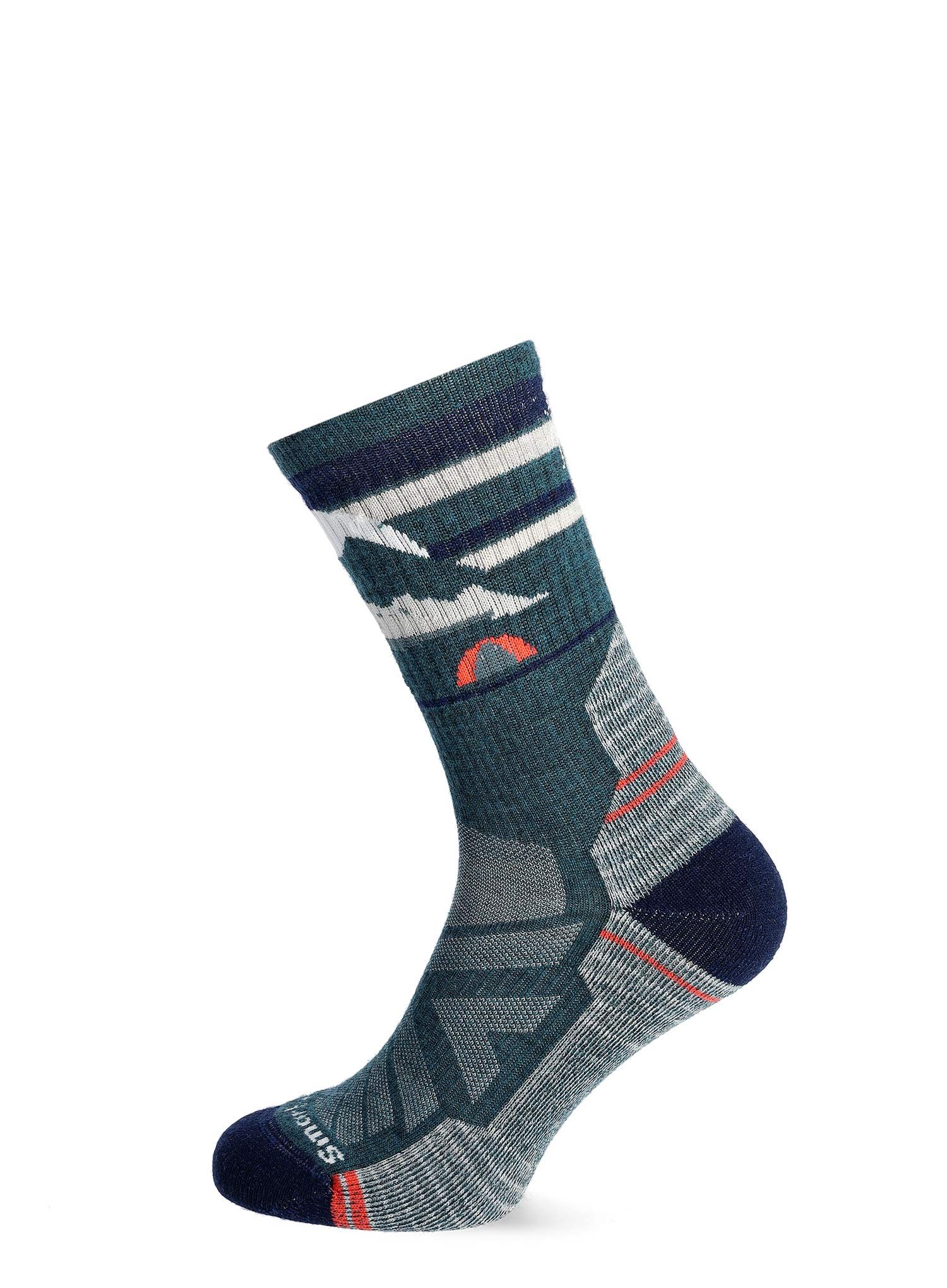 Ženske merino čarape Smartwool  Hike Light Cushion New Pattern Crew Socks - twilight blue