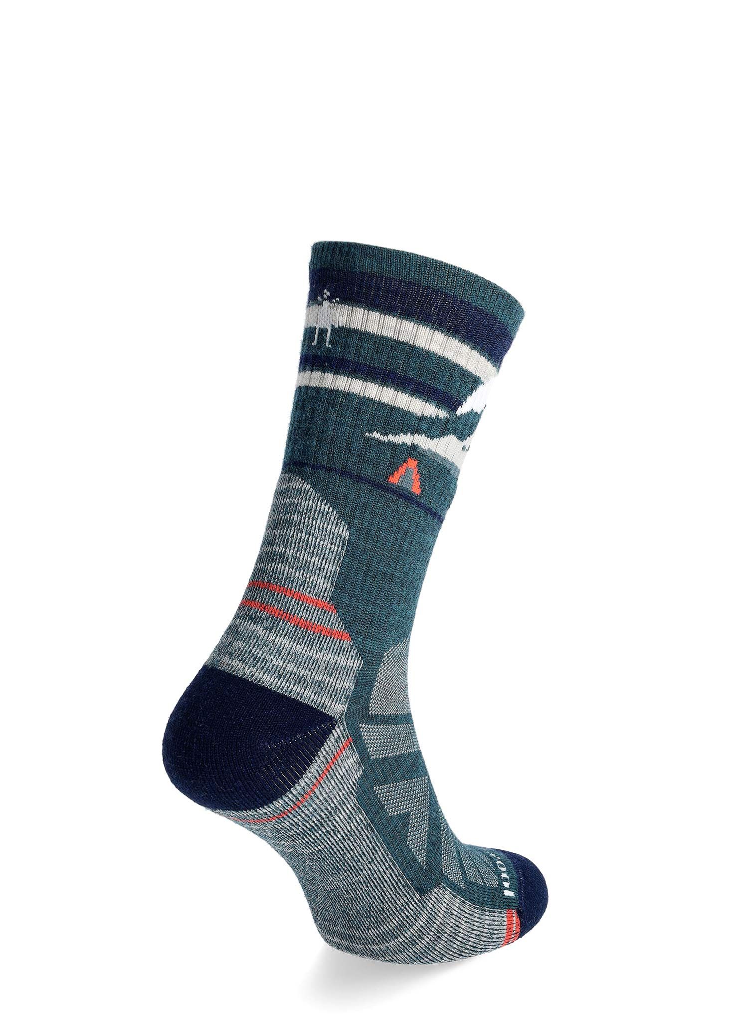Ženske merino čarape Smartwool  Hike Light Cushion New Pattern Crew Socks - twilight blue