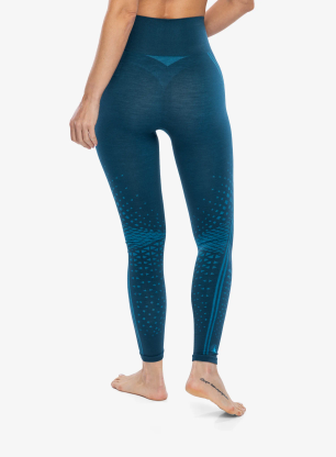 Ženske termo tajice Smartwool Intraknit Active Base Layer Bottom - twilight blue/pool blue