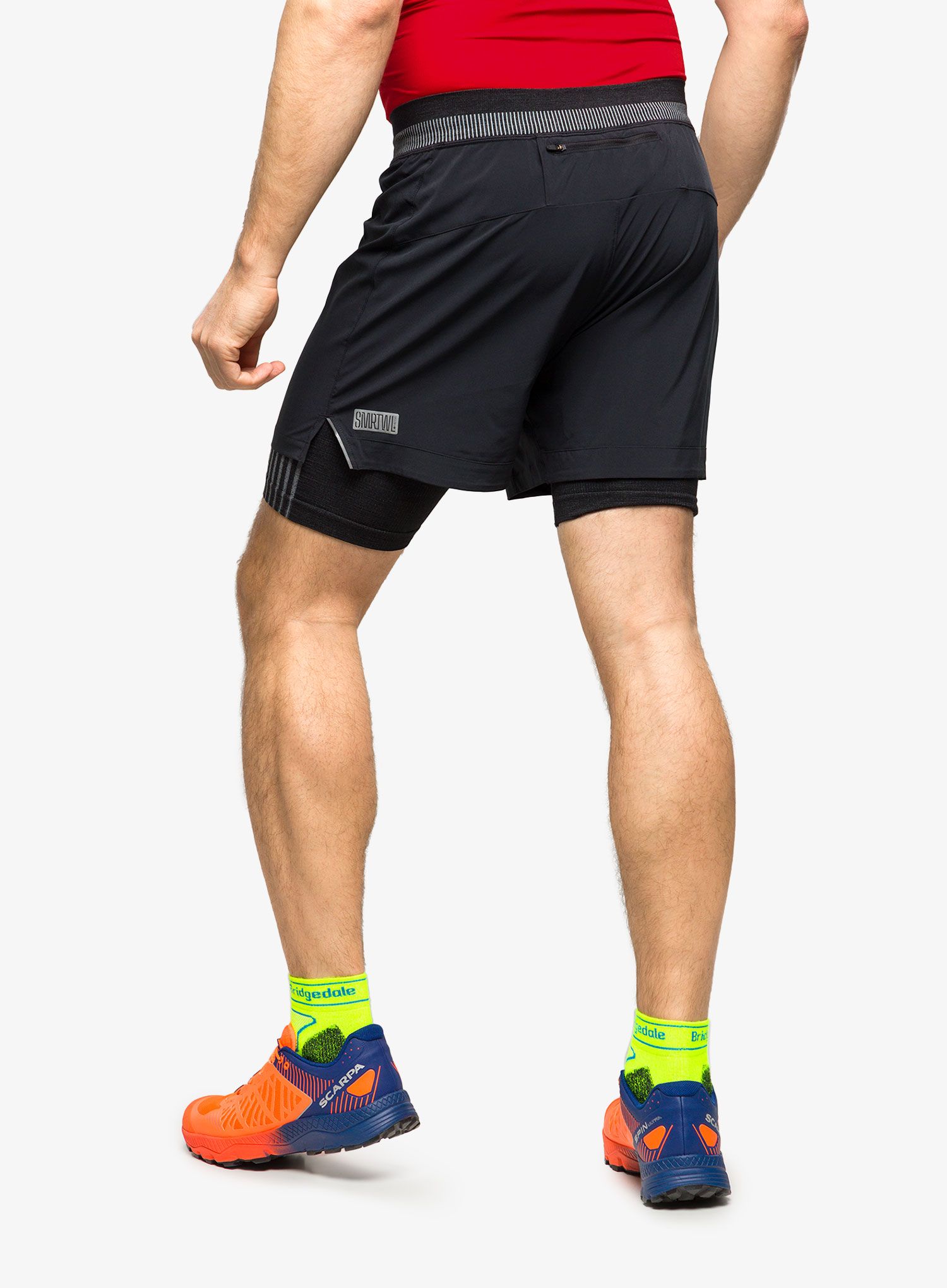 Muške kratke hlače Smartwool Intraknit Active Lined Short - black