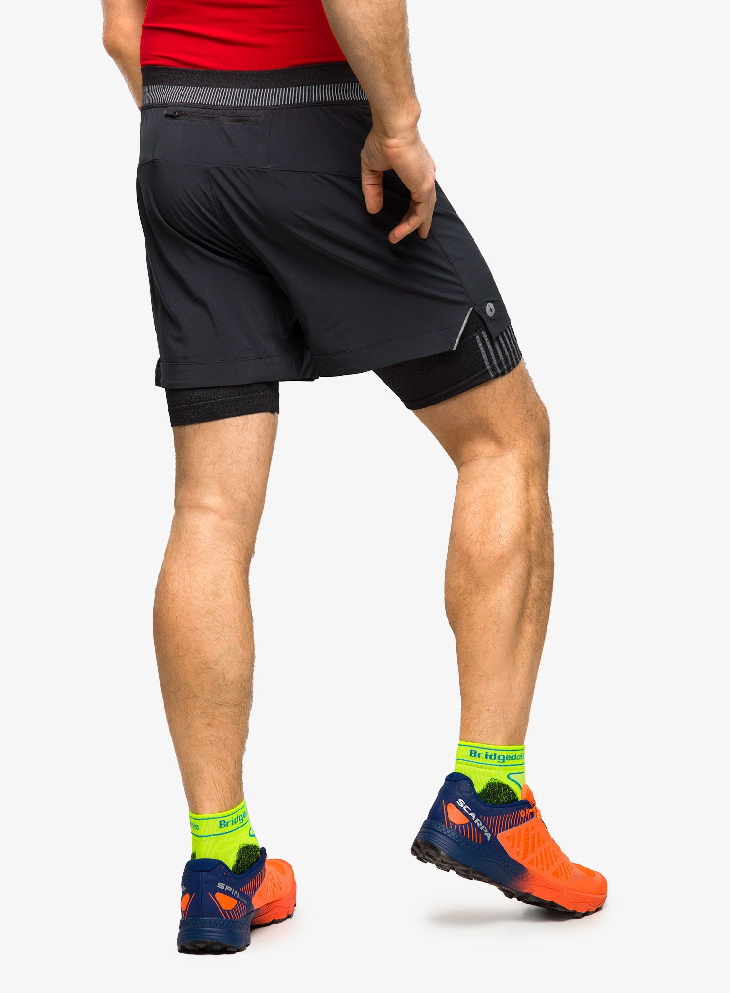 Muške kratke hlače Smartwool Intraknit Active Lined Short - black