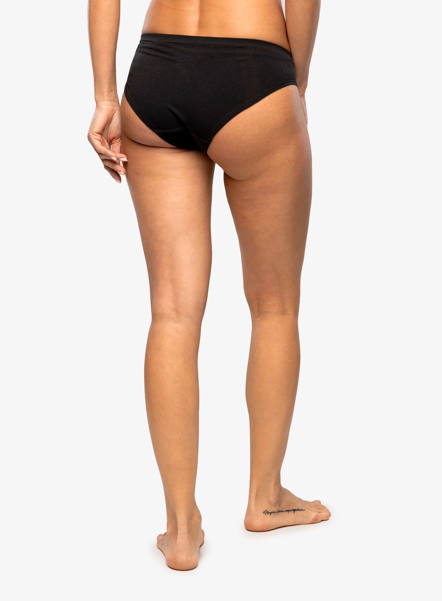 Ženske termoaktivne gaćice Smartwool Intraknit Bikini Boxed - black