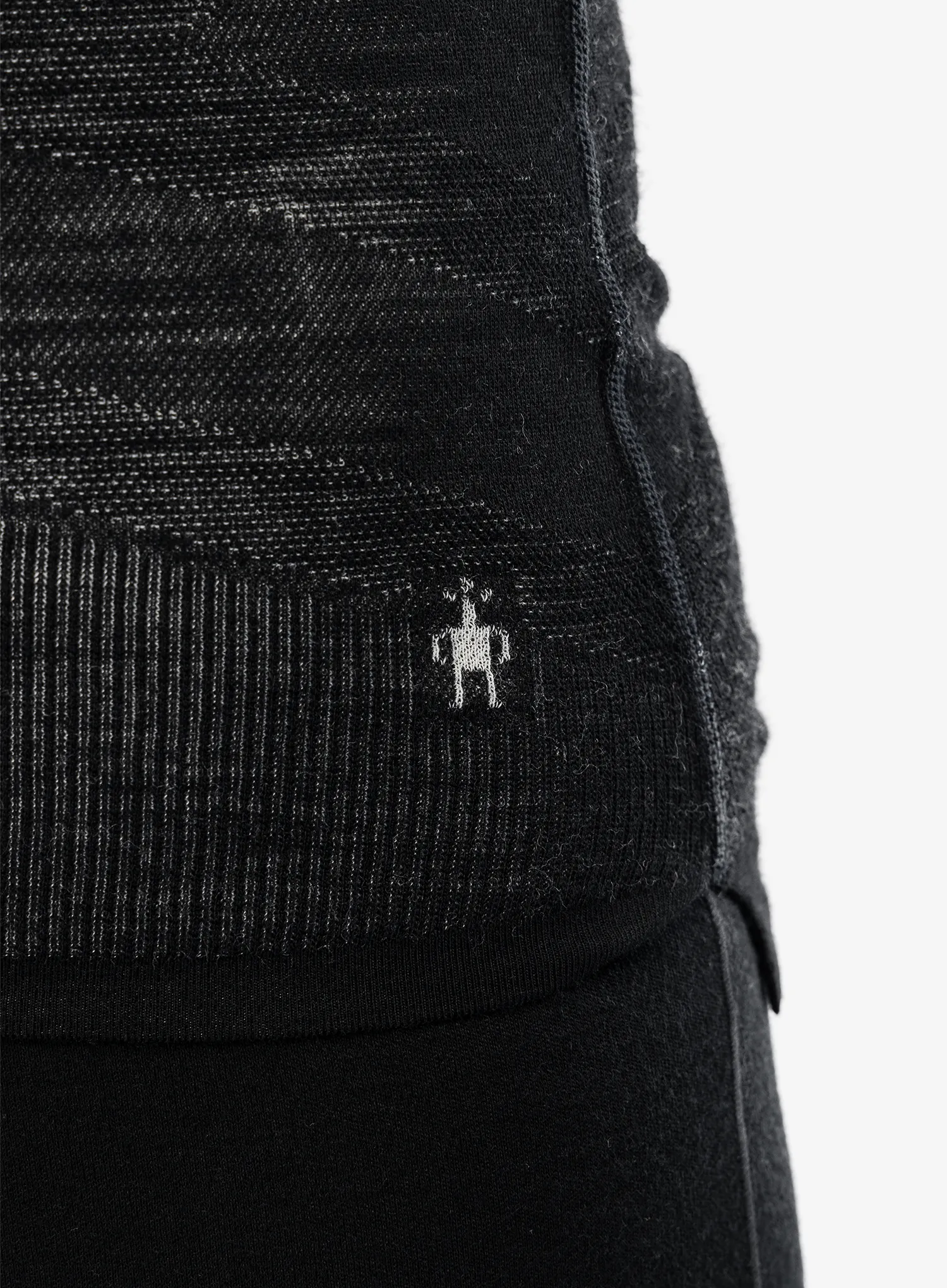 Ženska dukserica Smartwool Intraknit Merino 200 Crew - black/white