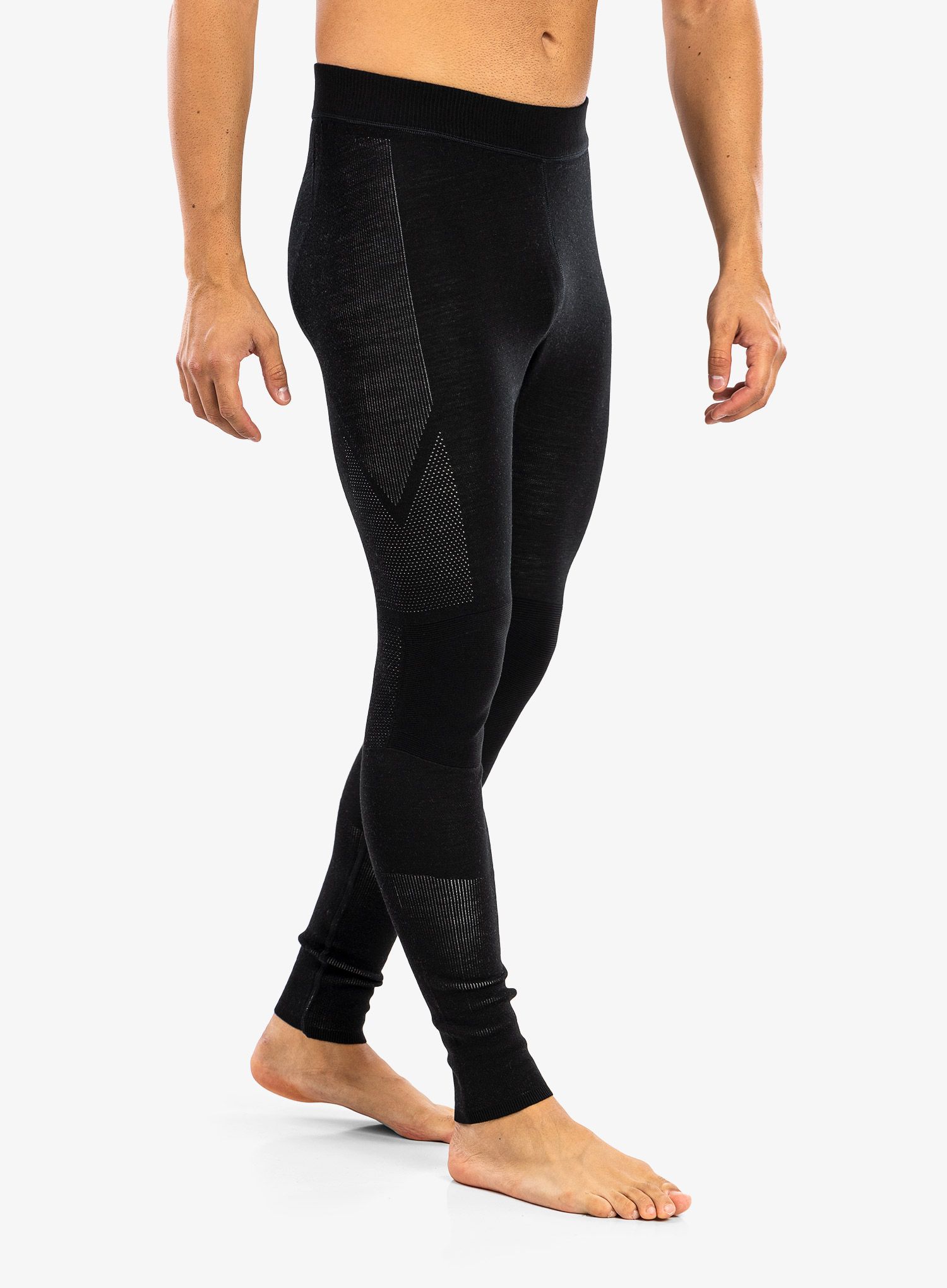 Termo tajice Smartwool Intraknit Thermal Merino Base Layer Bottom - black/white