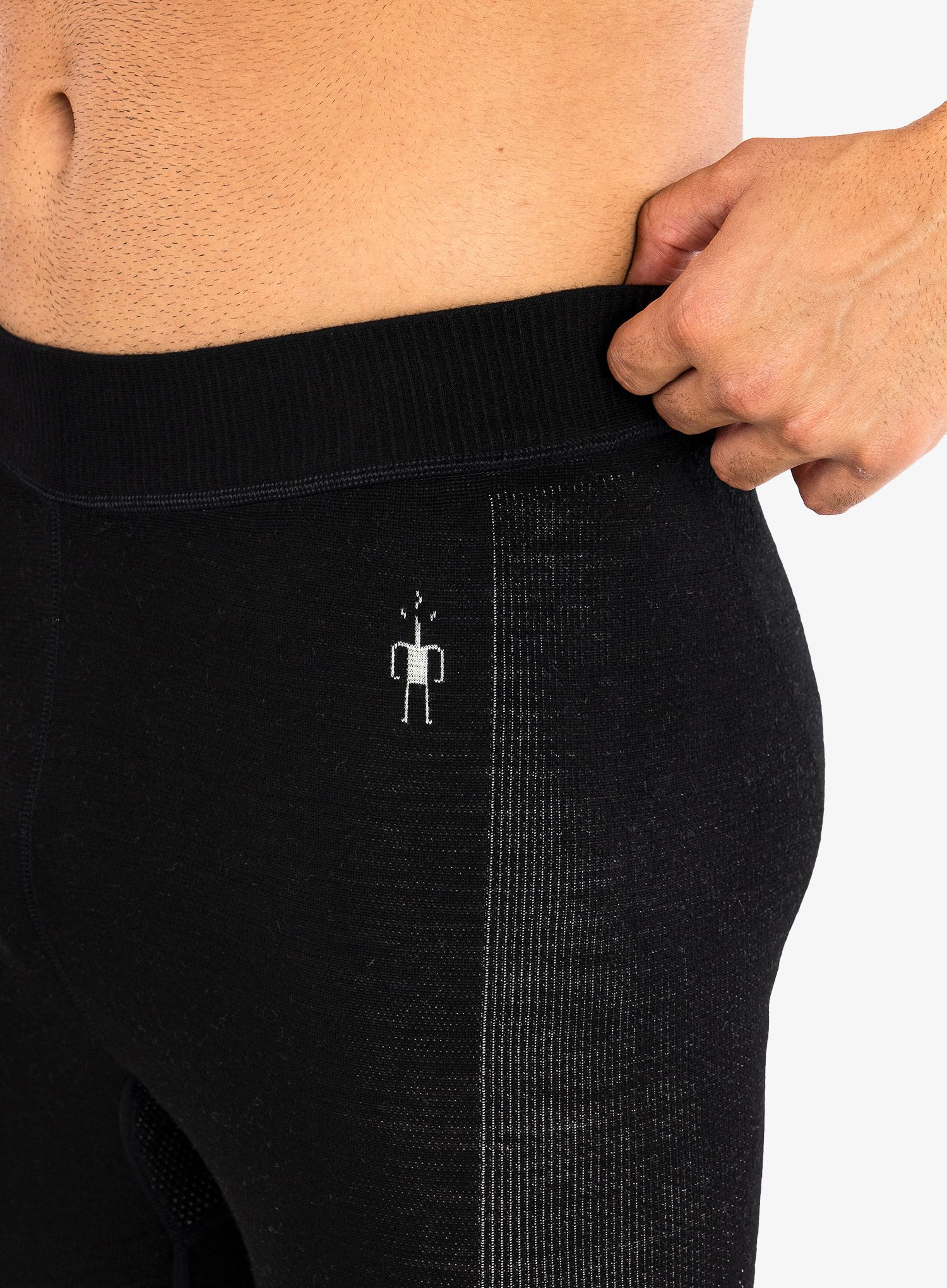 Termo tajice Smartwool Intraknit Thermal Merino Base Layer Bottom - black/white