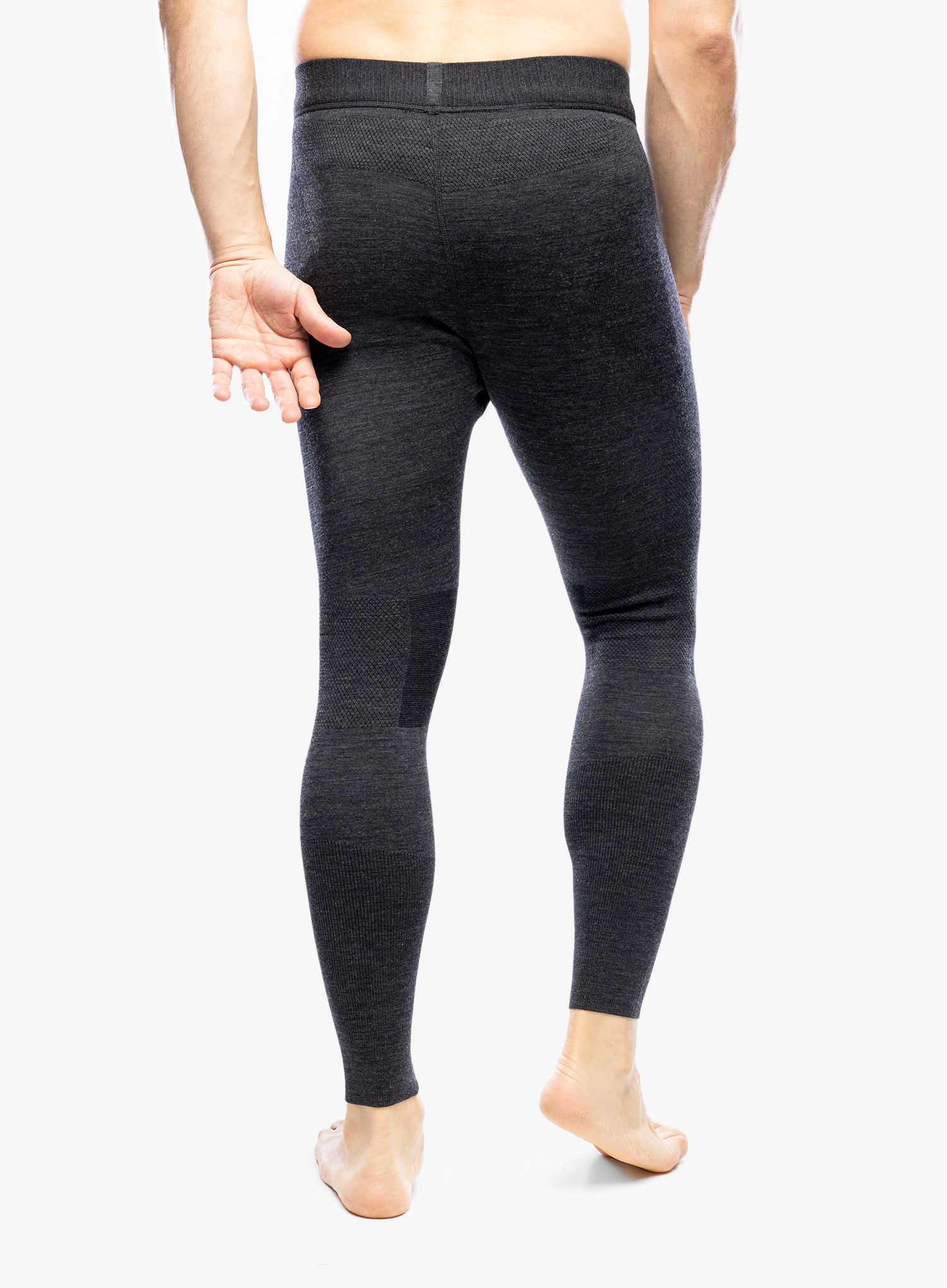 Termo tajice Smartwool Intraknit Thermal Merino Base Layer Bottom - charcoal heather/black