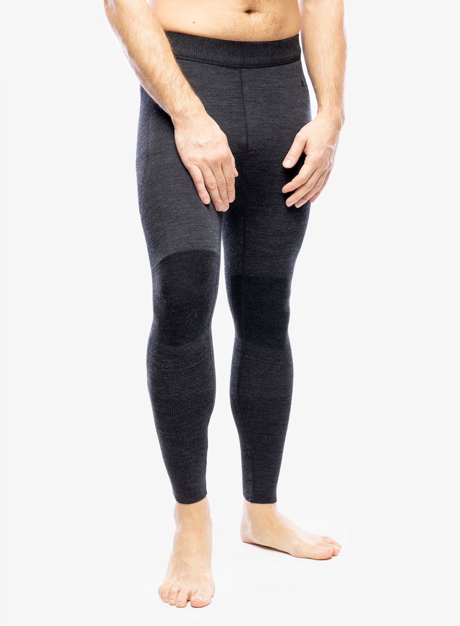 Termo tajice Smartwool Intraknit Thermal Merino Base Layer Bottom - charcoal heather/black