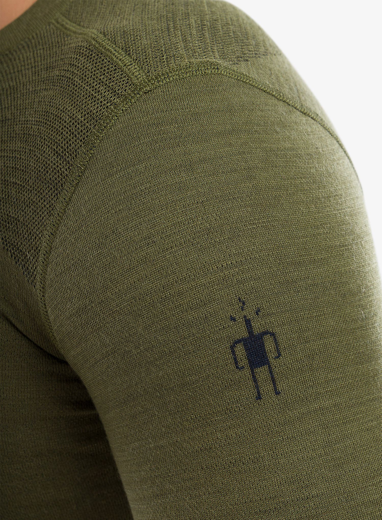 Dukserica Smartwool Intraknit Thermal Merino Base Layer Crew - winter moss