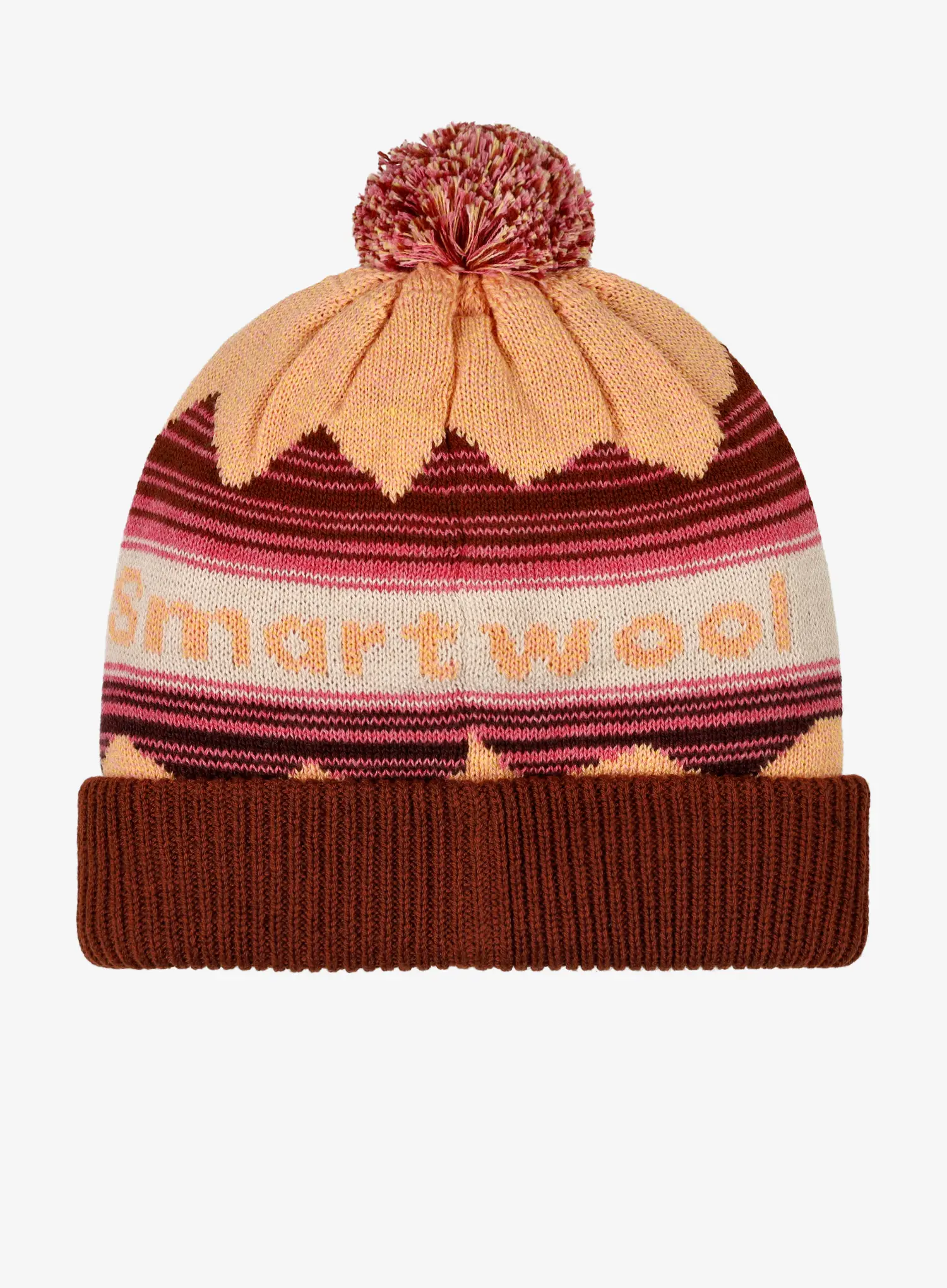 Zimska kapa Smartwool Knit Winter Pattern POM Beanie - apricot