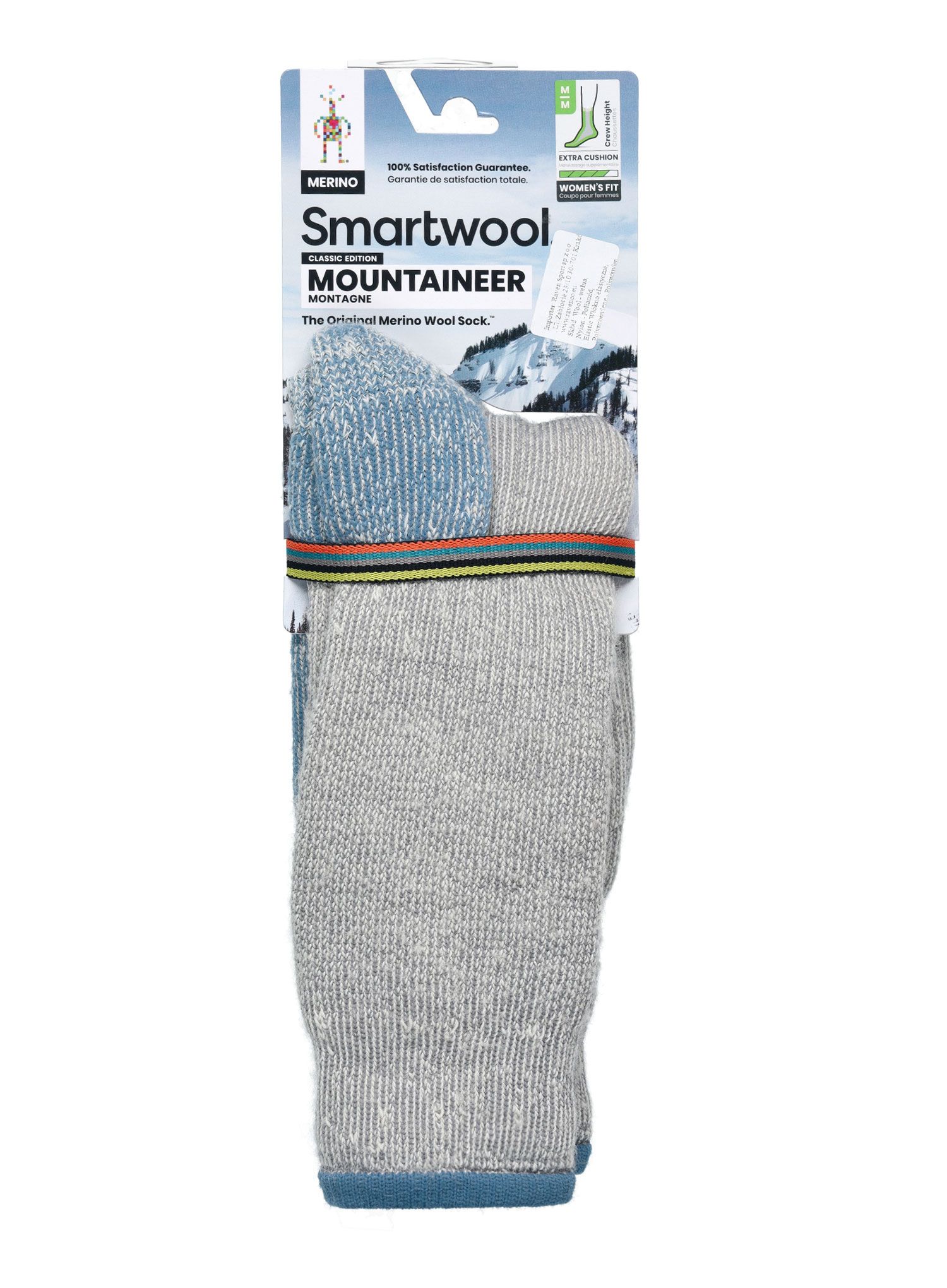 Ženske planinarske čarape Smartwool MTN Classic Edition MC - l.gray