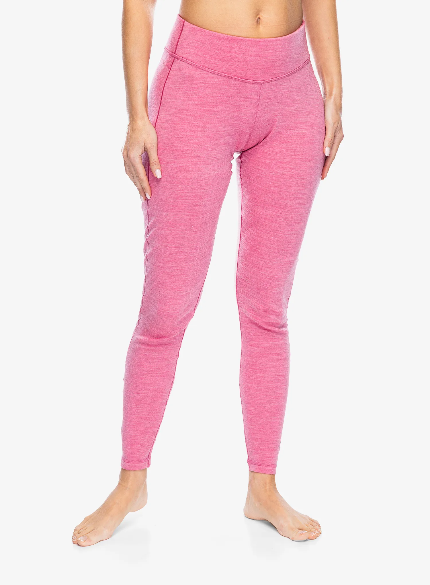 Ženske termo tajice Smartwool Merino 250 Baselayer Bottom - garden pink heather