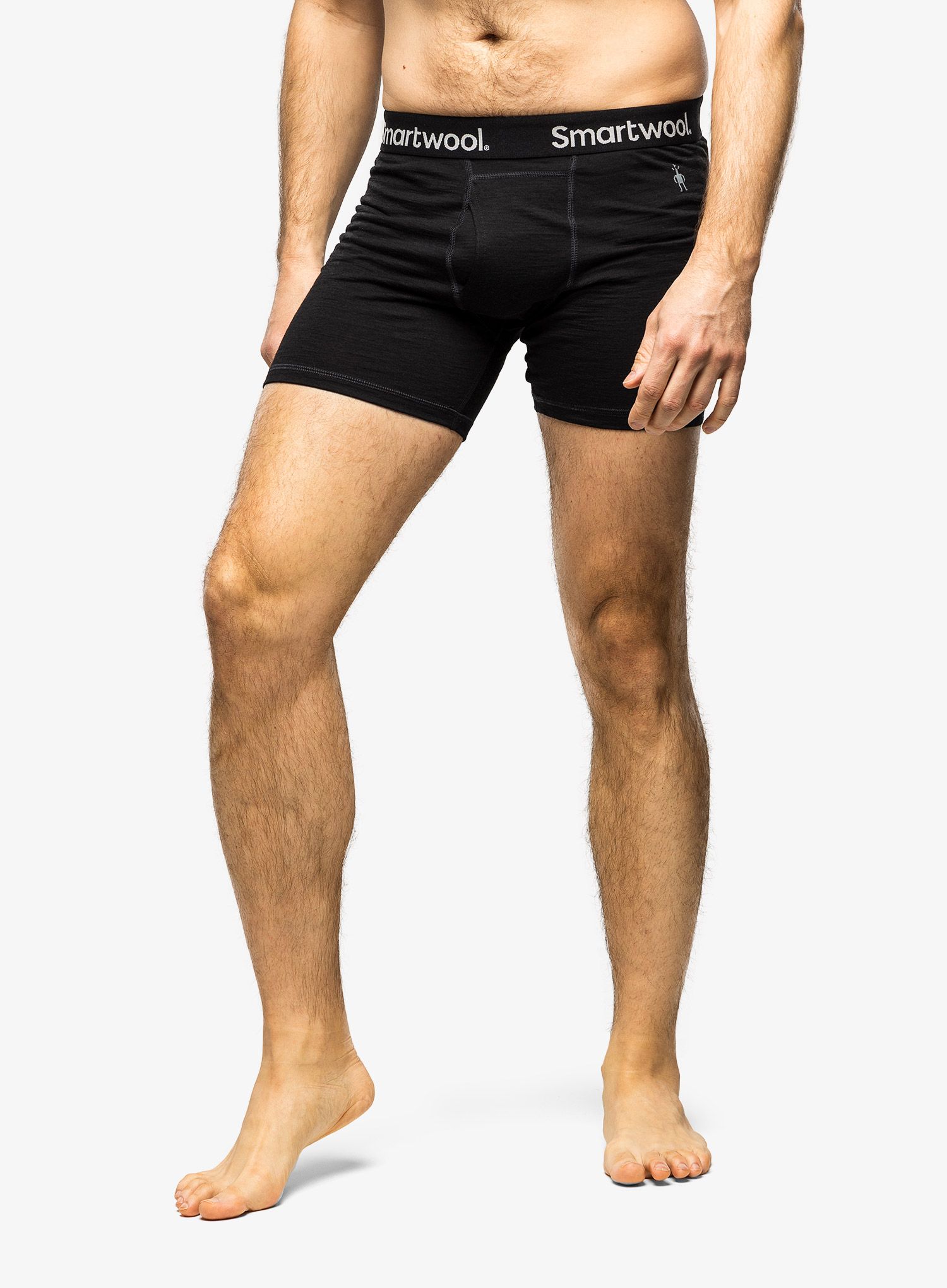 Termoaktivne bokserice Smartwool Merino Boxer Brief Boxed - black
