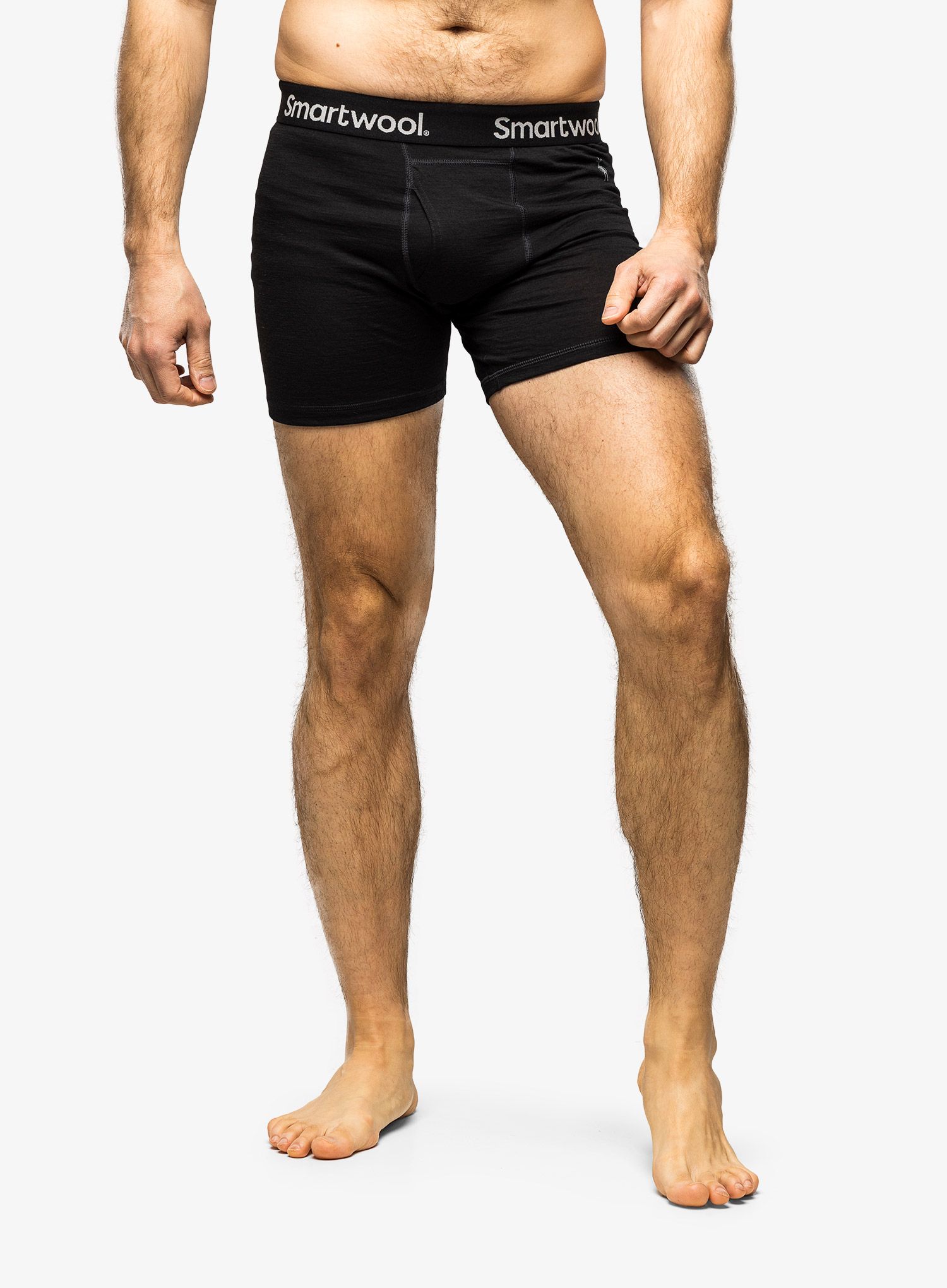 Termoaktivne bokserice Smartwool Merino Boxer Brief Boxed - black