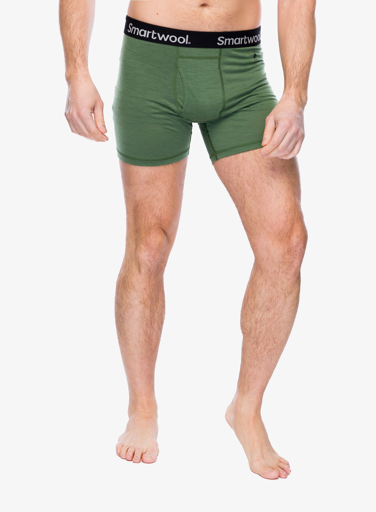 Termoaktivne bokserice Smartwool Merino Boxer Brief Boxed - fern green
