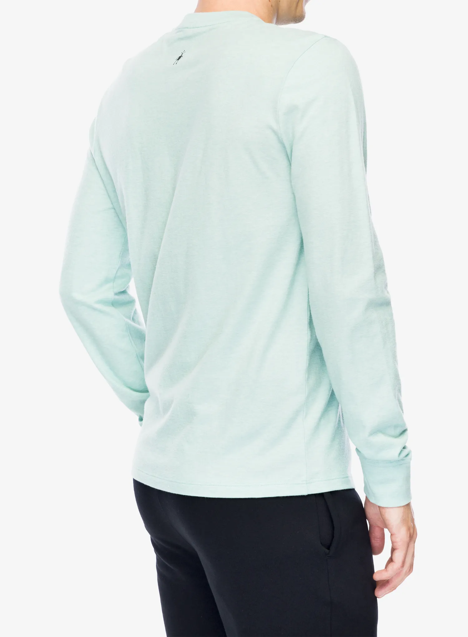 Dukserica Smartwool Original Shred Graphic Long Sleeve Tee - arctic green