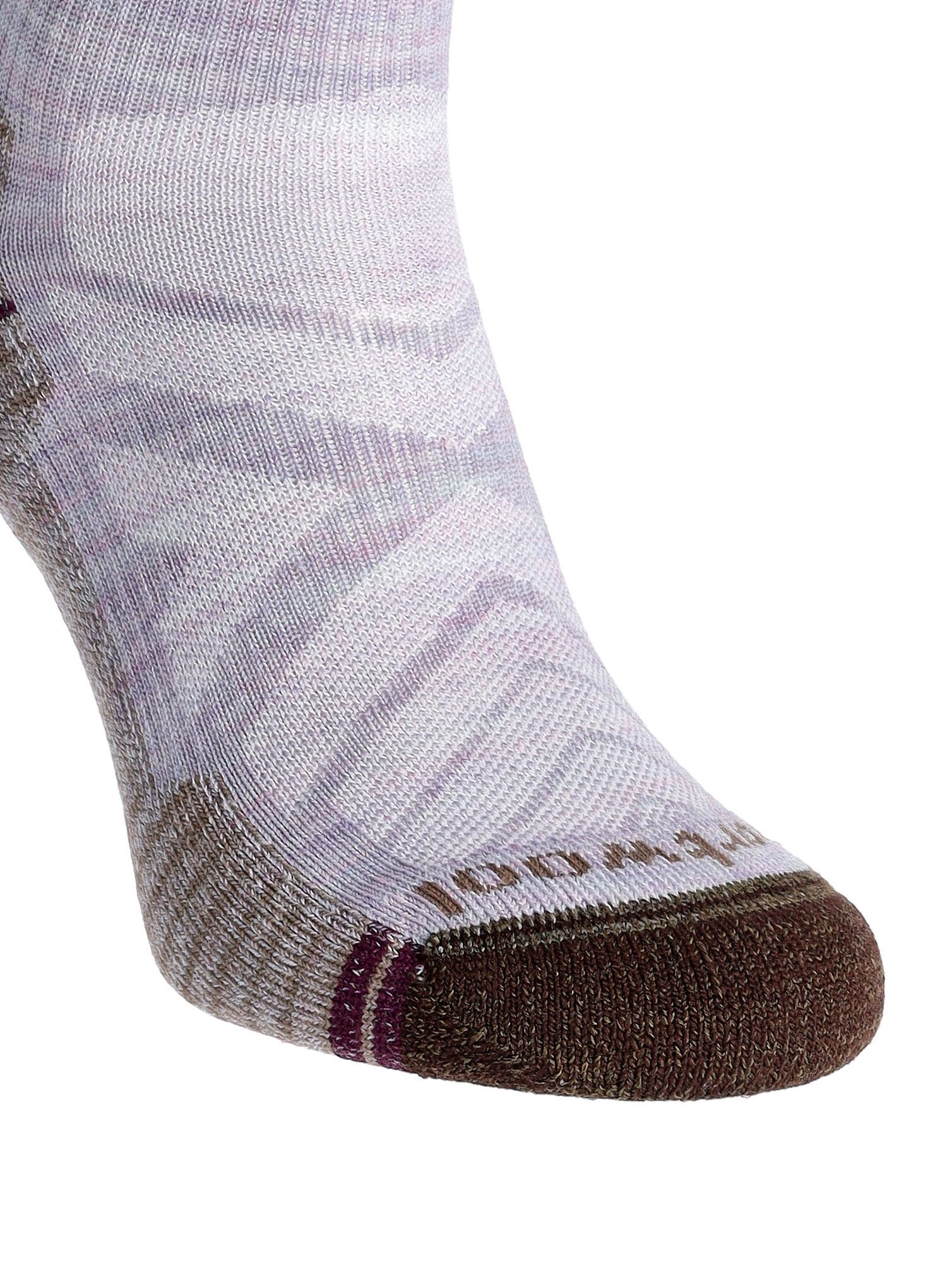 Ženske planinarske čarape Smartwool Performance Hike Light Cushion Tube Stripe Crew - purple eclipse