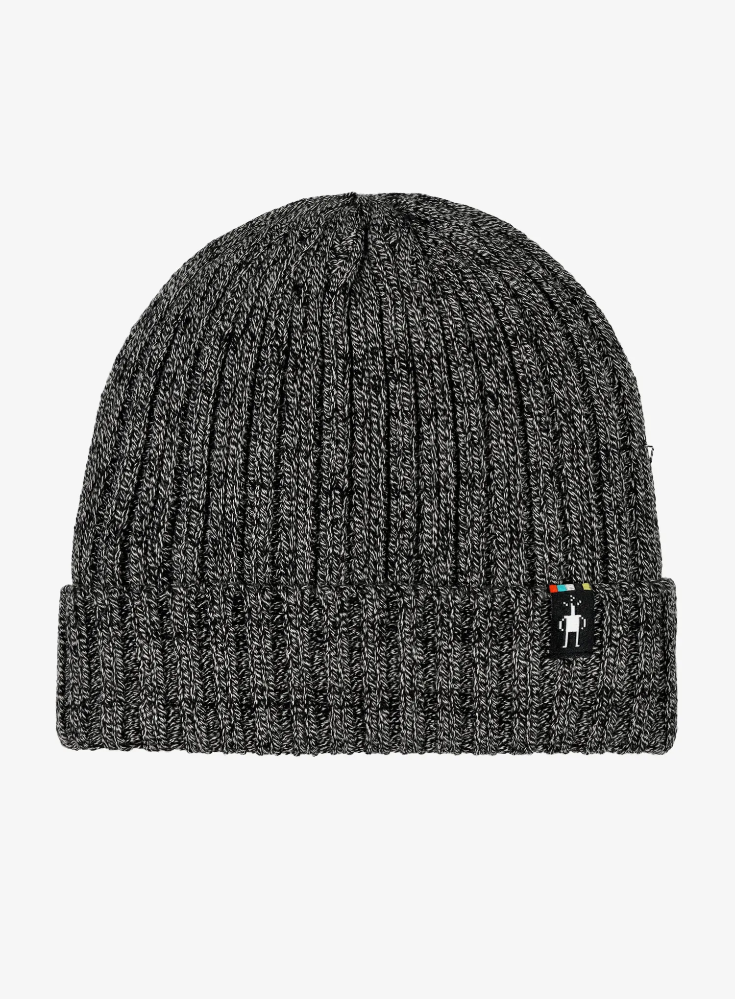 Zimska kapa Smartwool Rib Hat - black natural marl