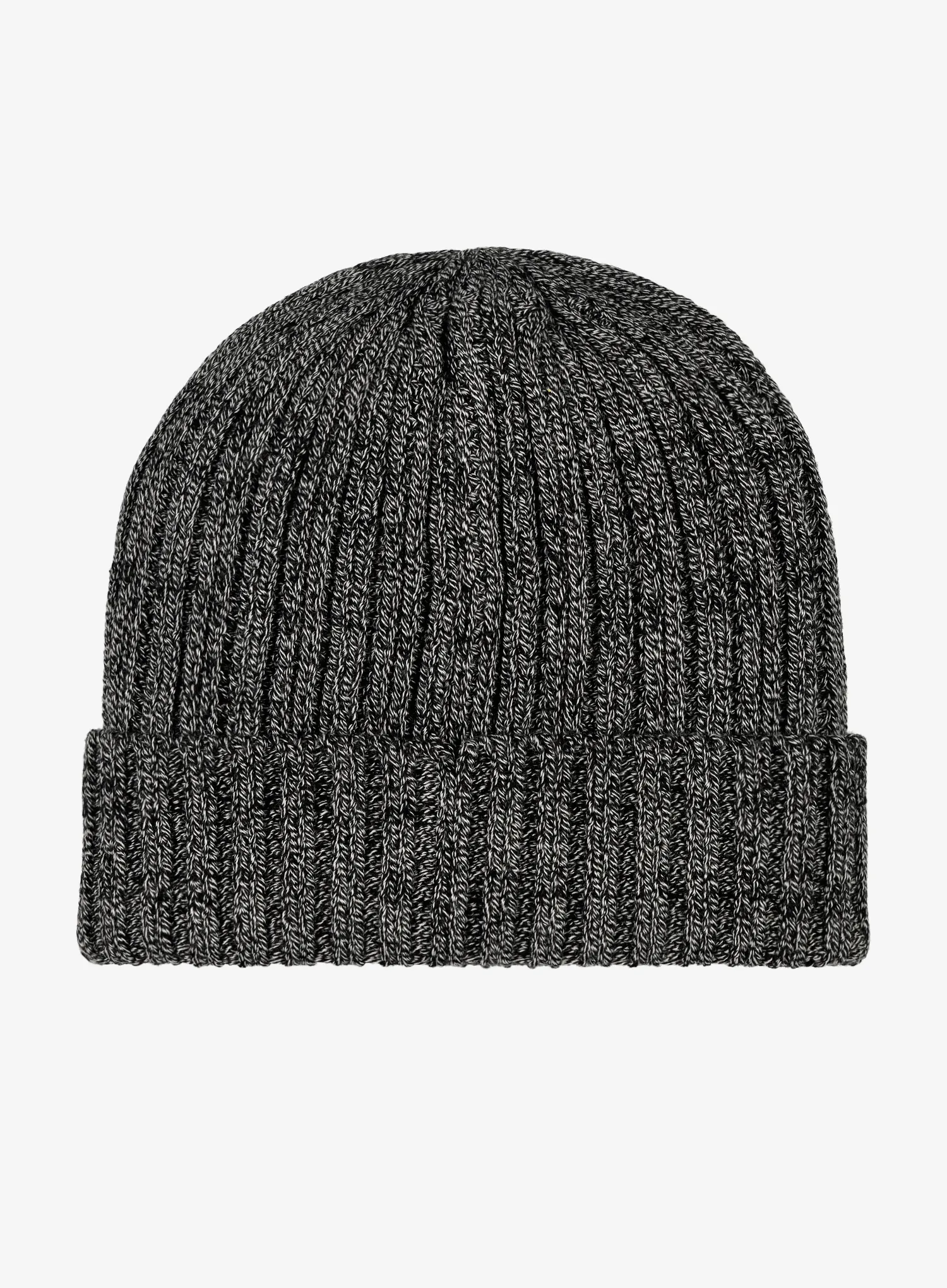Zimska kapa Smartwool Rib Hat - black natural marl
