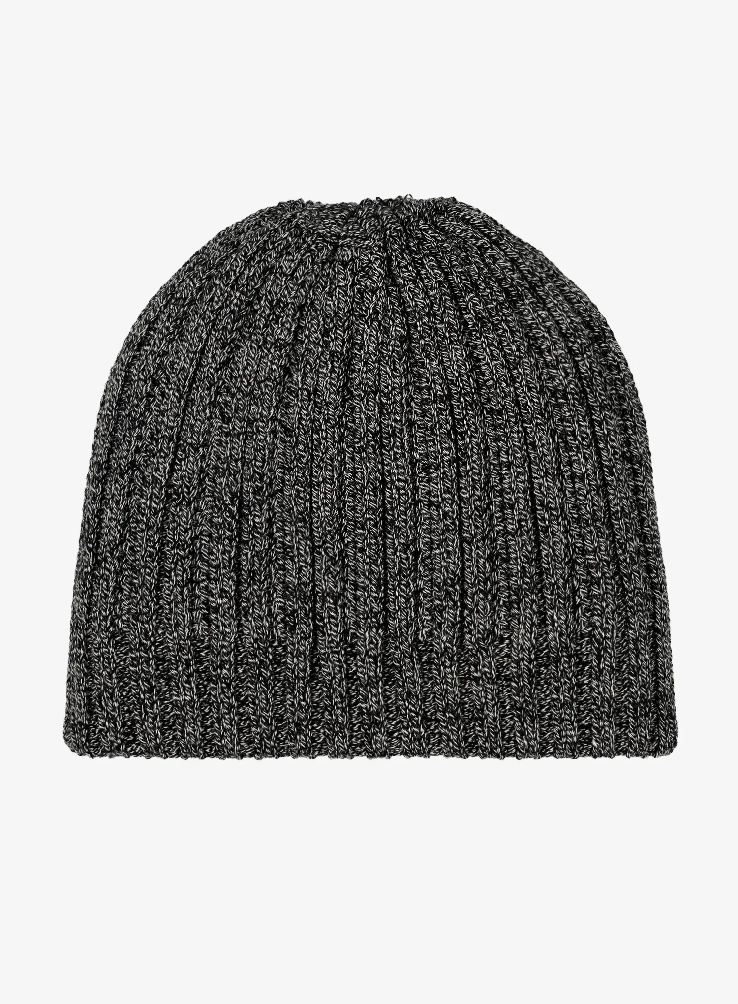 Zimska kapa Smartwool Rib Hat - black natural marl