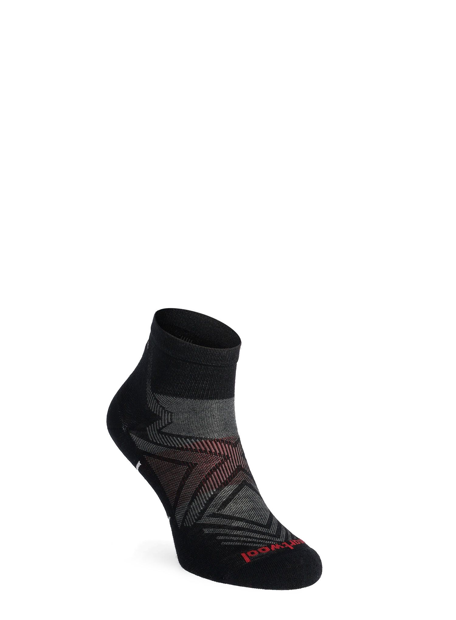 Čarape za trčanje Smartwool Run Zero Cushion Ankle  - black