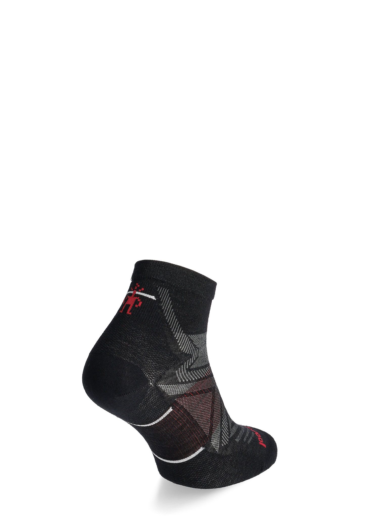 Čarape za trčanje Smartwool Run Zero Cushion Ankle  - black